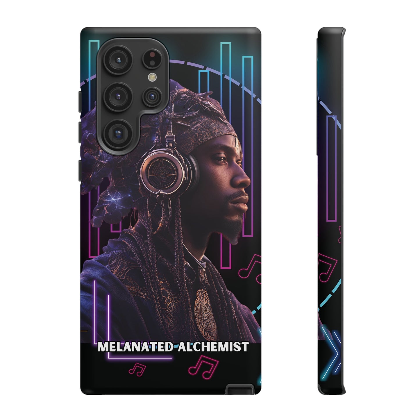 NoirAlchemy Glow - Transmute Luminex Phone Case