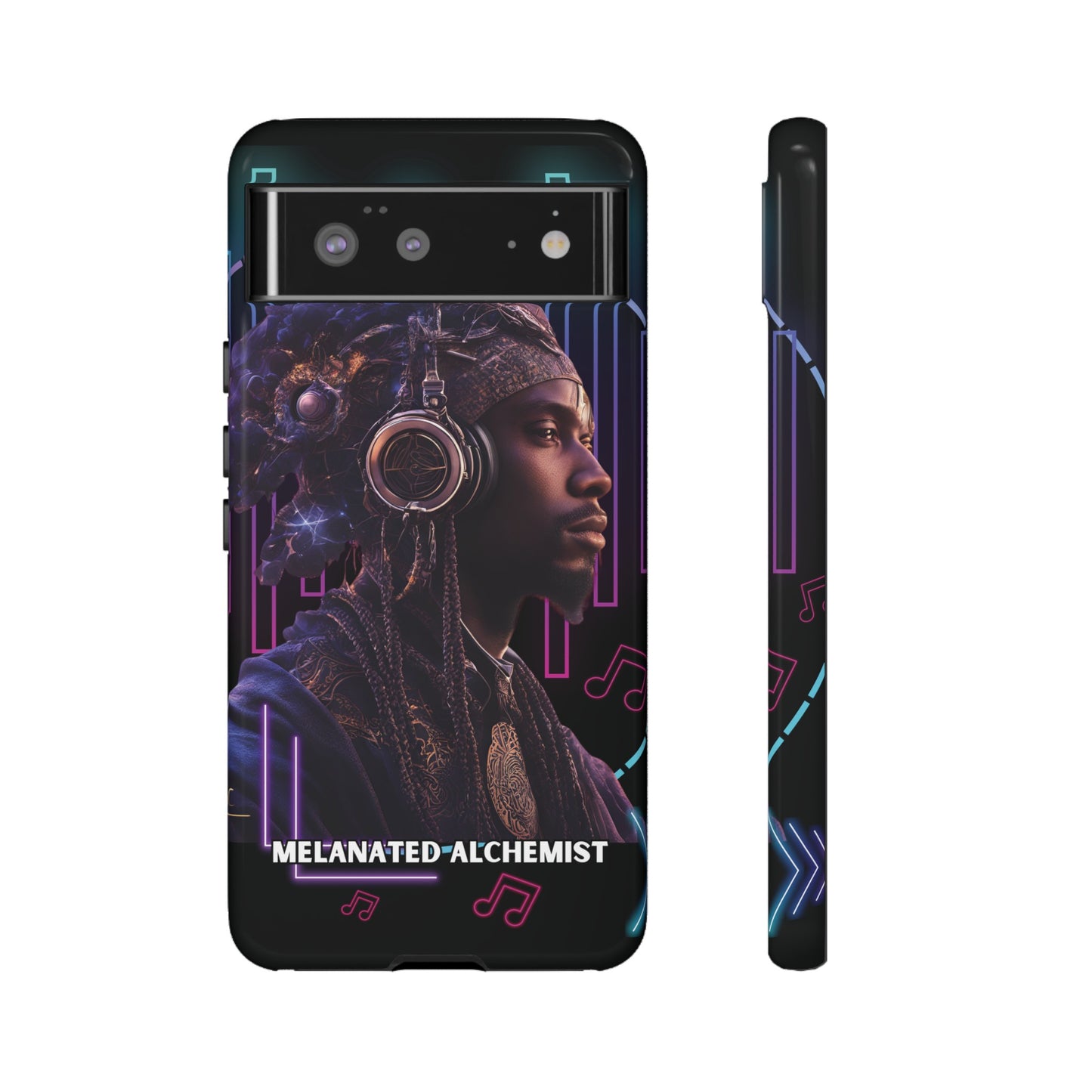 NoirAlchemy Glow - Transmute Luminex Phone Case