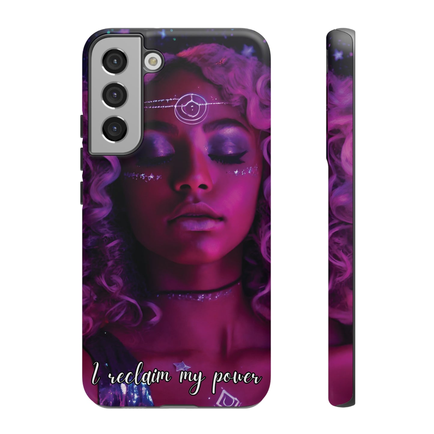 'Neon Goddess' Reclamation Luminex Phone Case