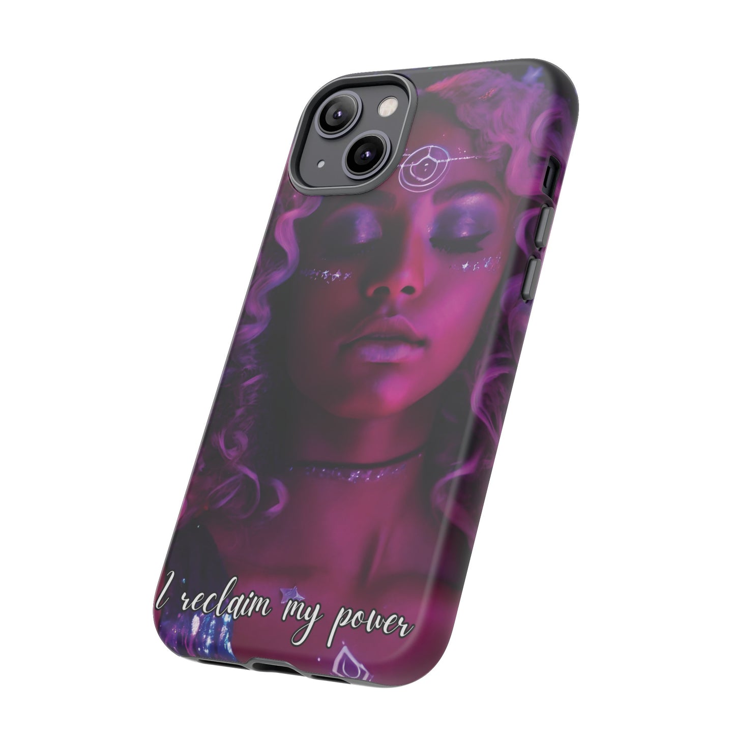 'Neon Goddess' Reclamation Luminex Phone Case