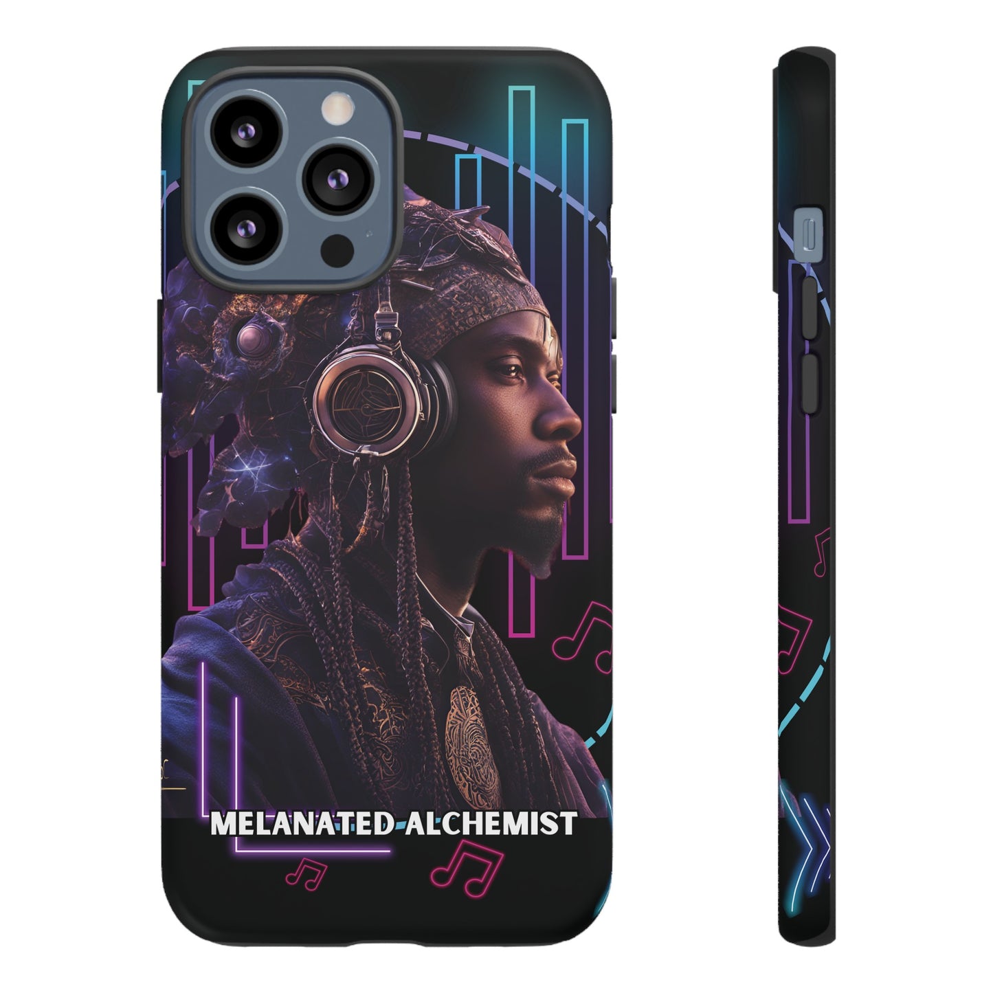 NoirAlchemy Glow - Transmute Luminex Phone Case