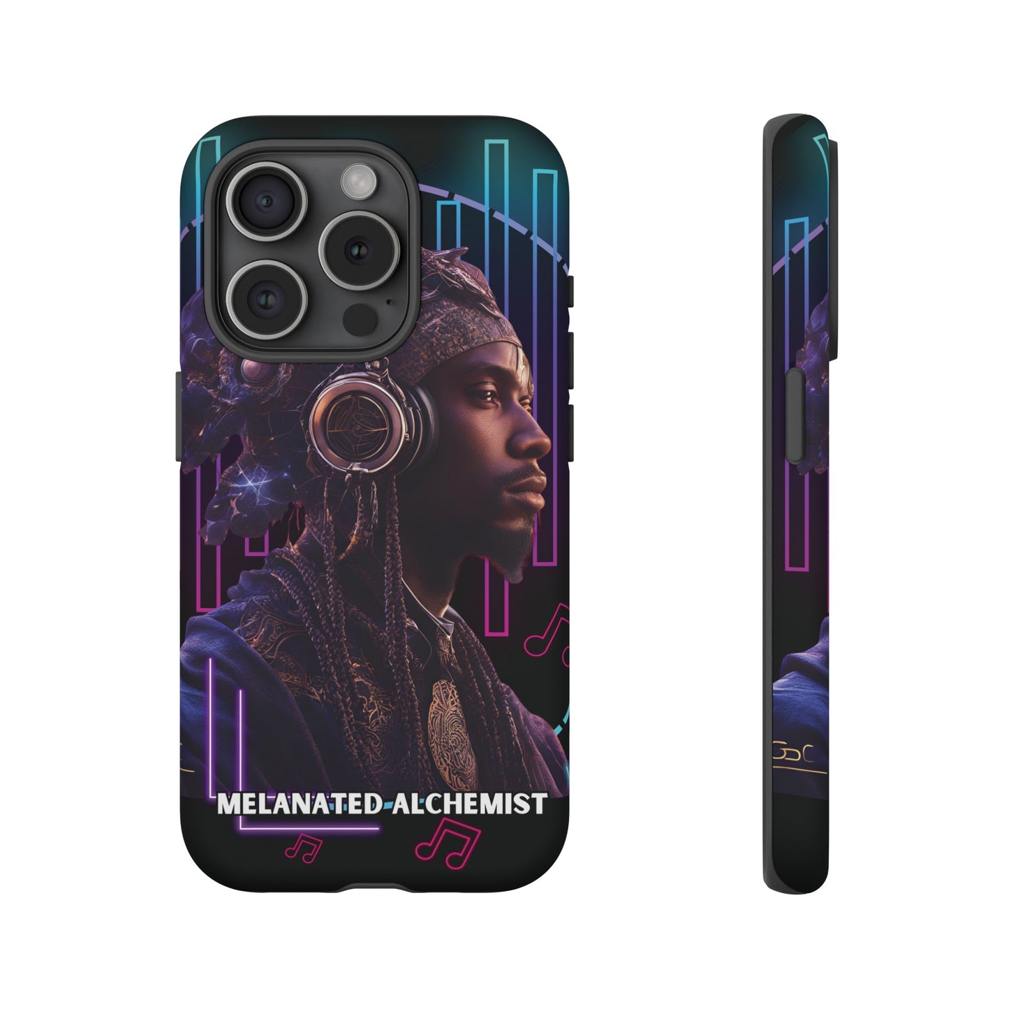 NoirAlchemy Glow - Transmute Luminex Phone Case