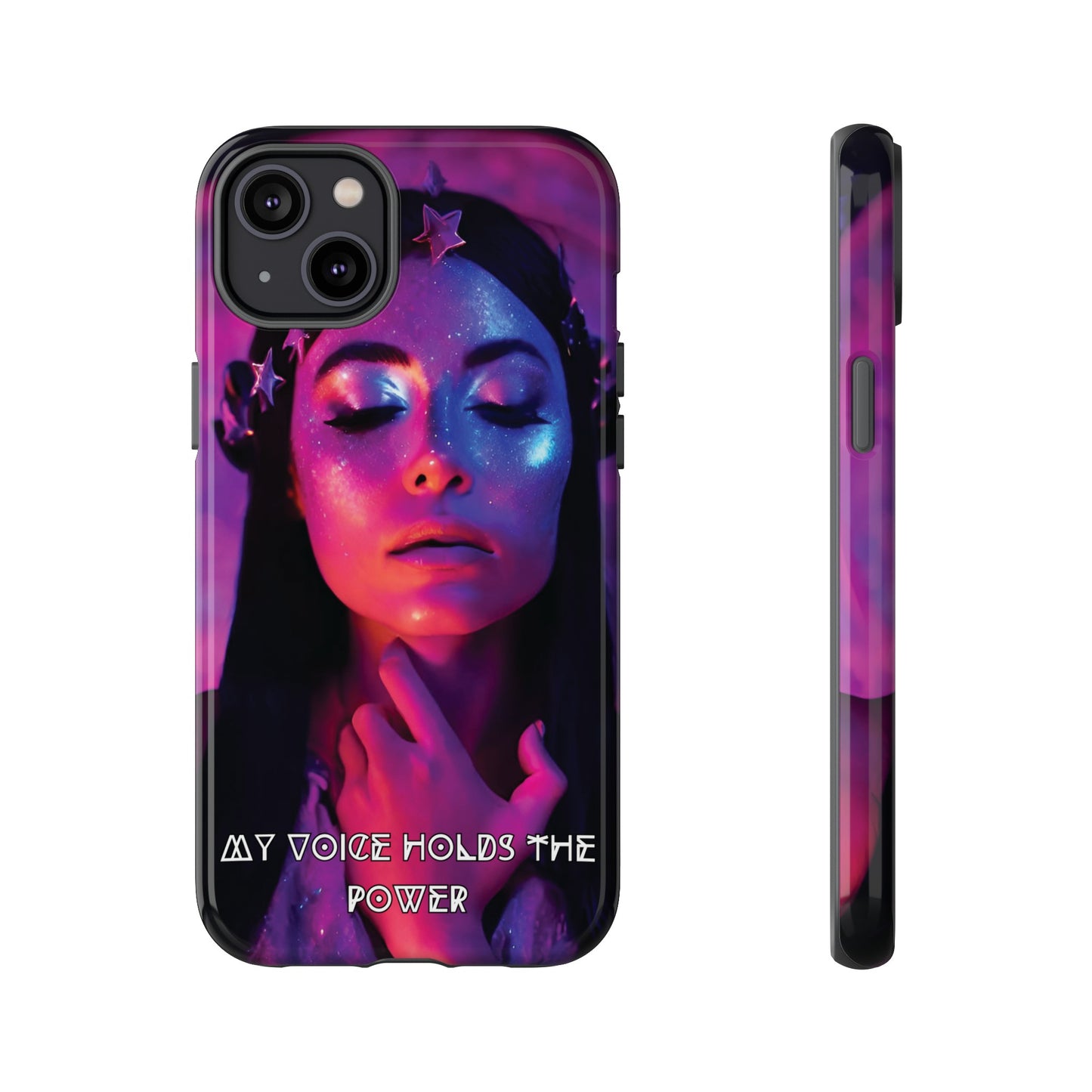 'Neon Goddess' Power Luminex Phone Case