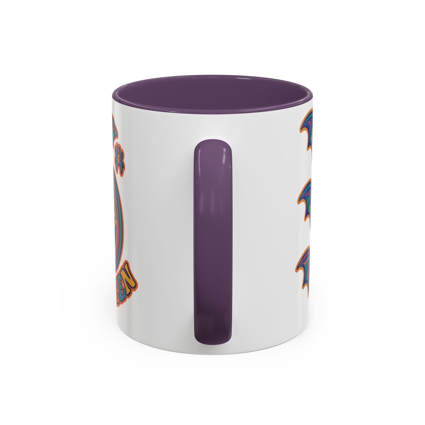 Psychedelic Halloween Accent Coffee Mug