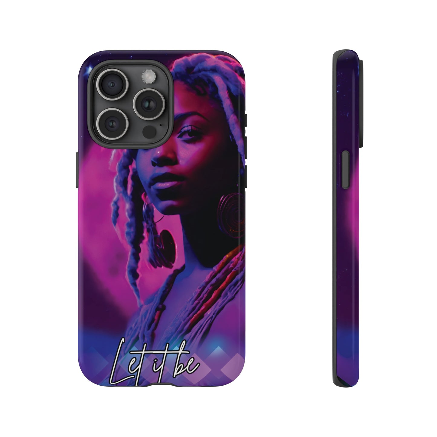 'Neon Goddess' Let it Be Luminex Phone Case