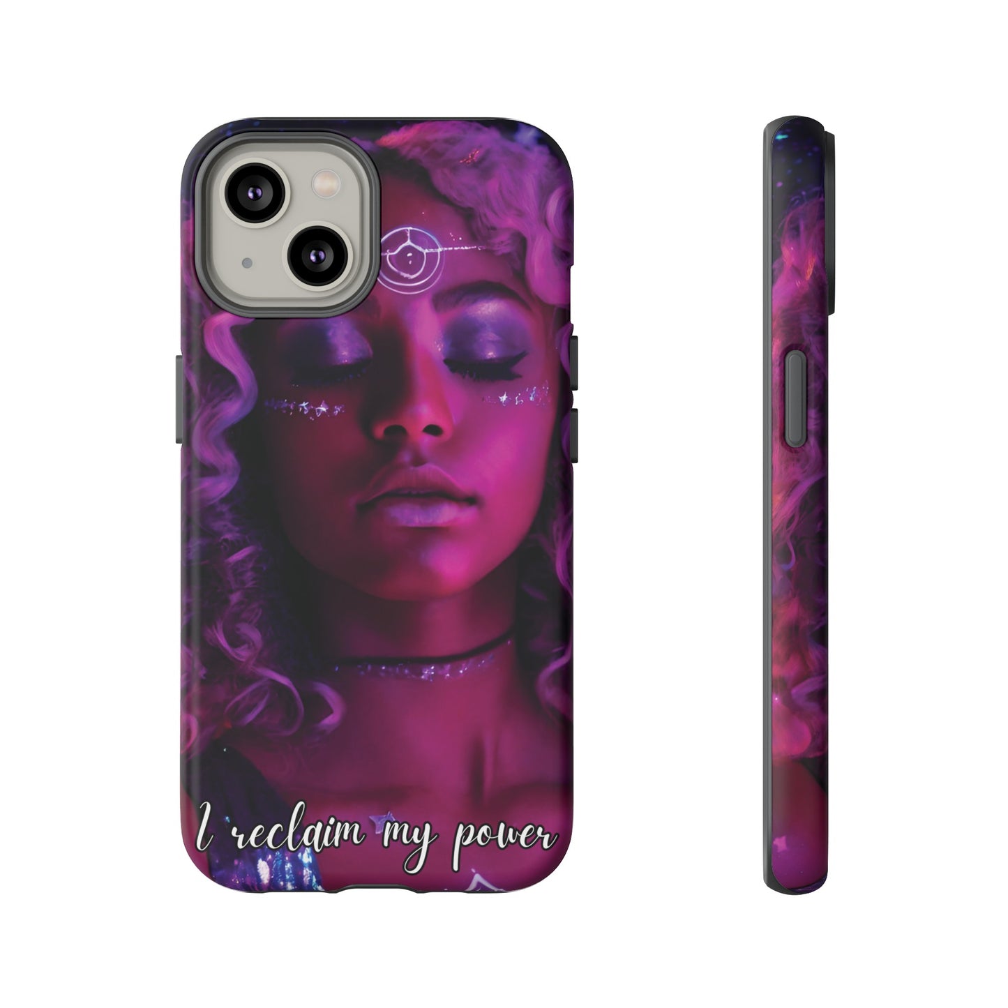 'Neon Goddess' Reclamation Luminex Phone Case