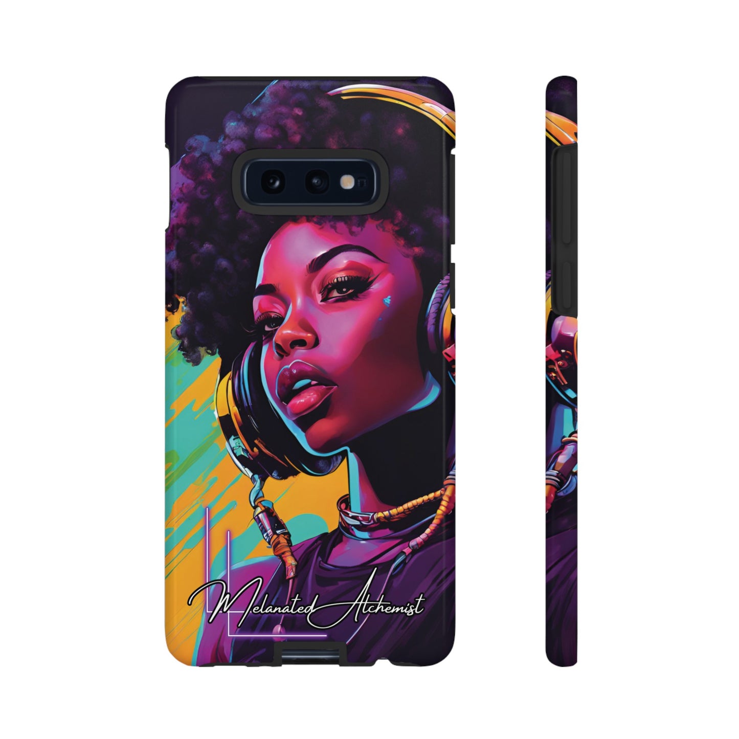 NoirAlchemy Glow - Transmute Woman Luminex Phone Case