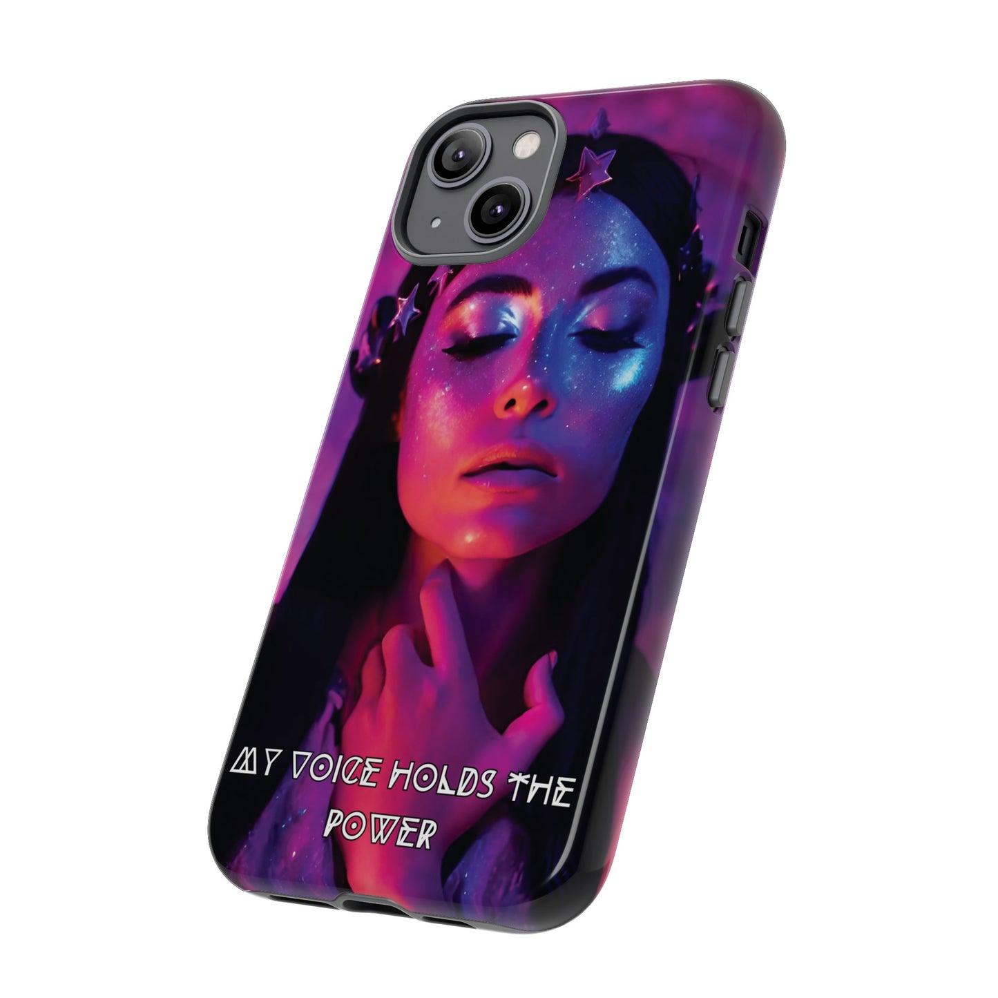 'Neon Goddess' Power Luminex Phone Case