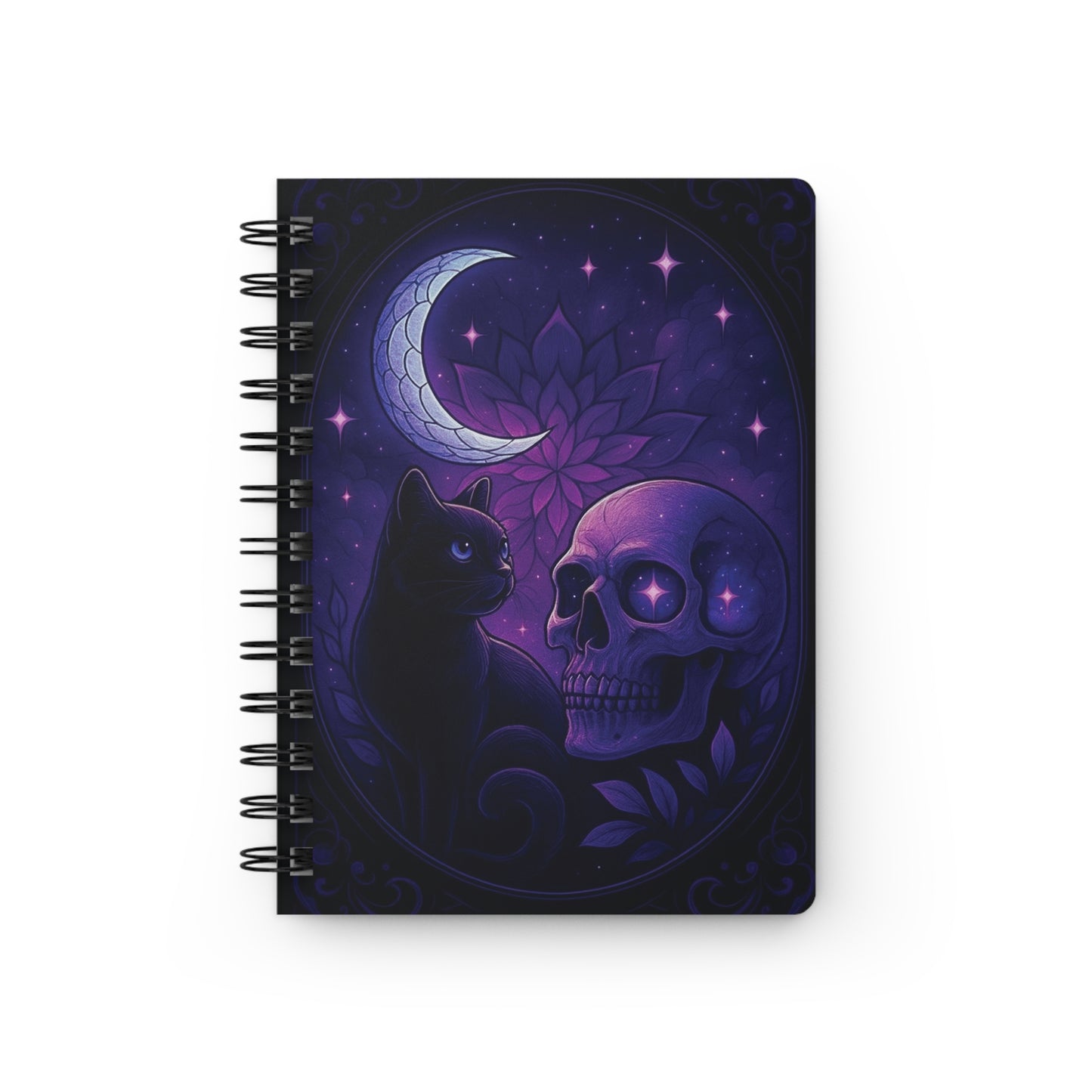 Luna Whispers Spiral Notebook