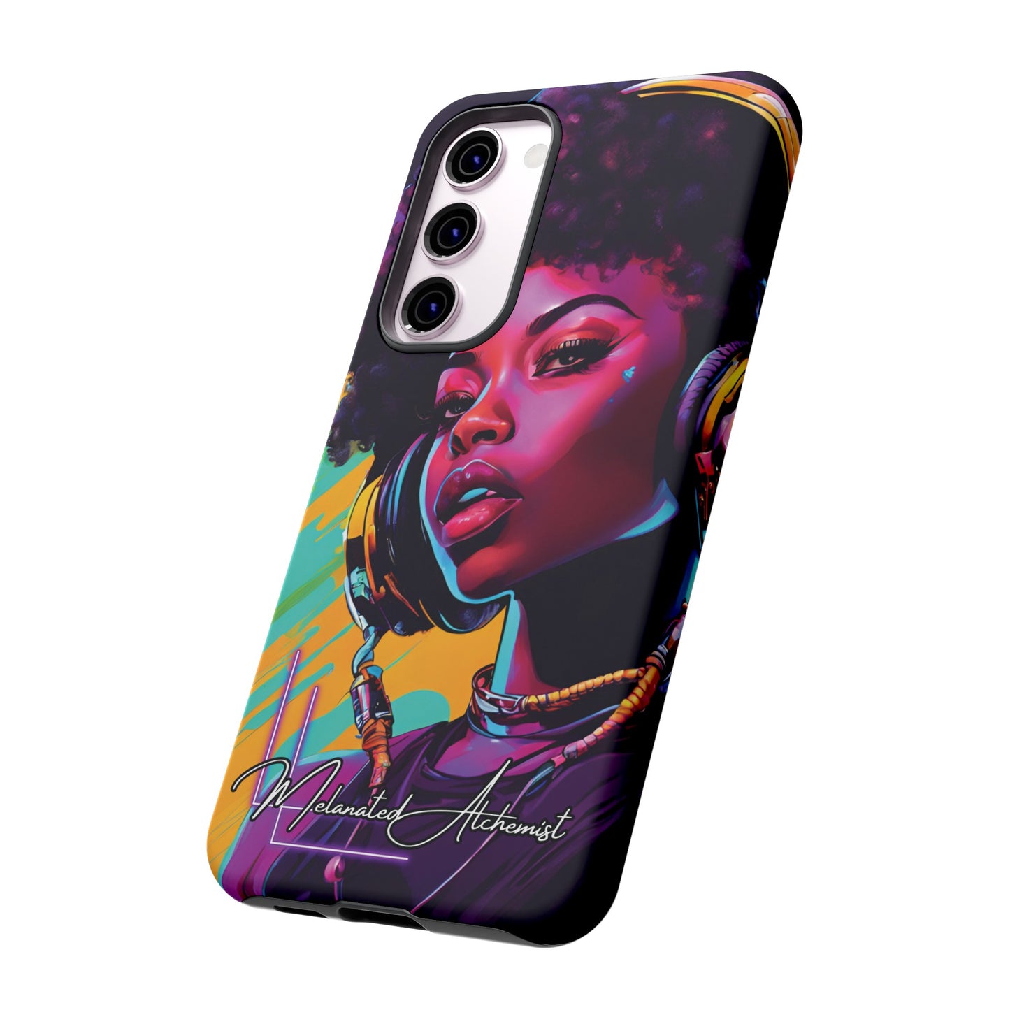 NoirAlchemy Glow - Transmute Woman Luminex Phone Case