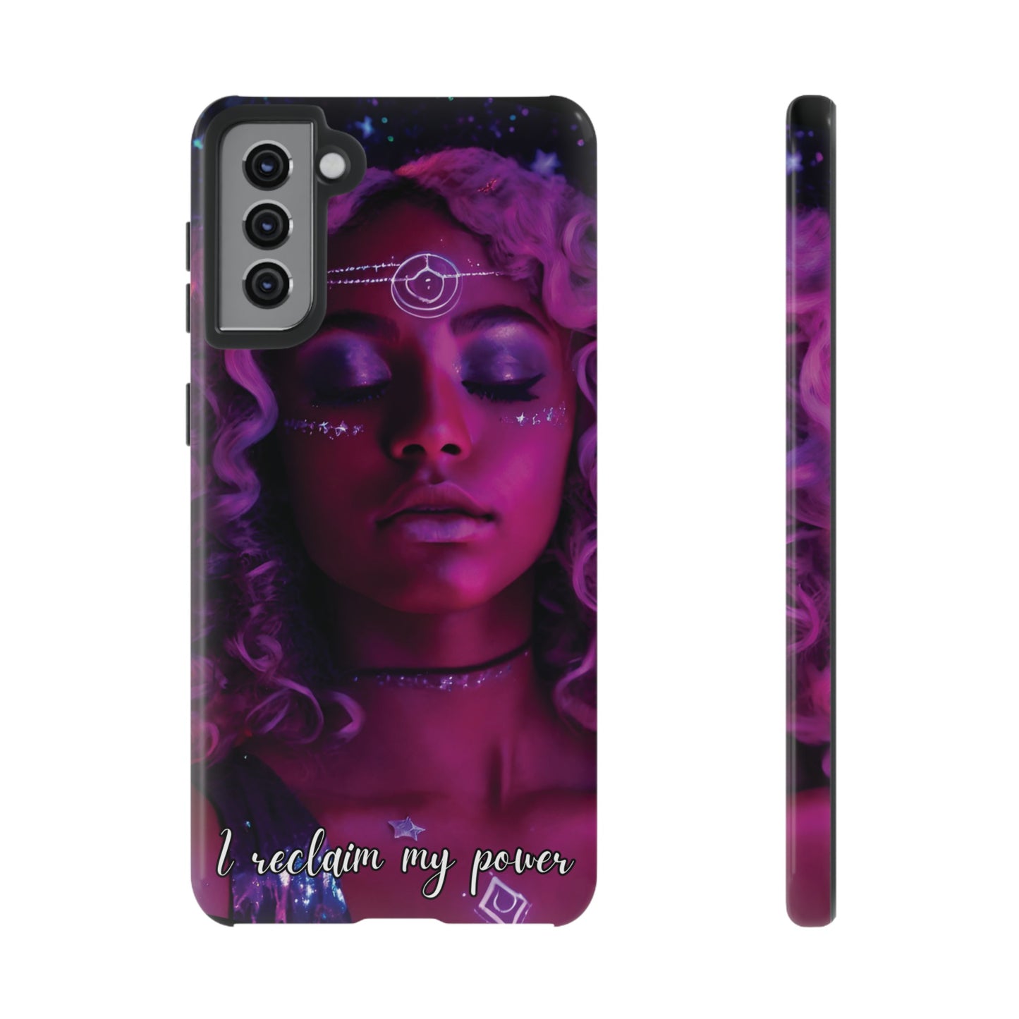 'Neon Goddess' Reclamation Luminex Phone Case