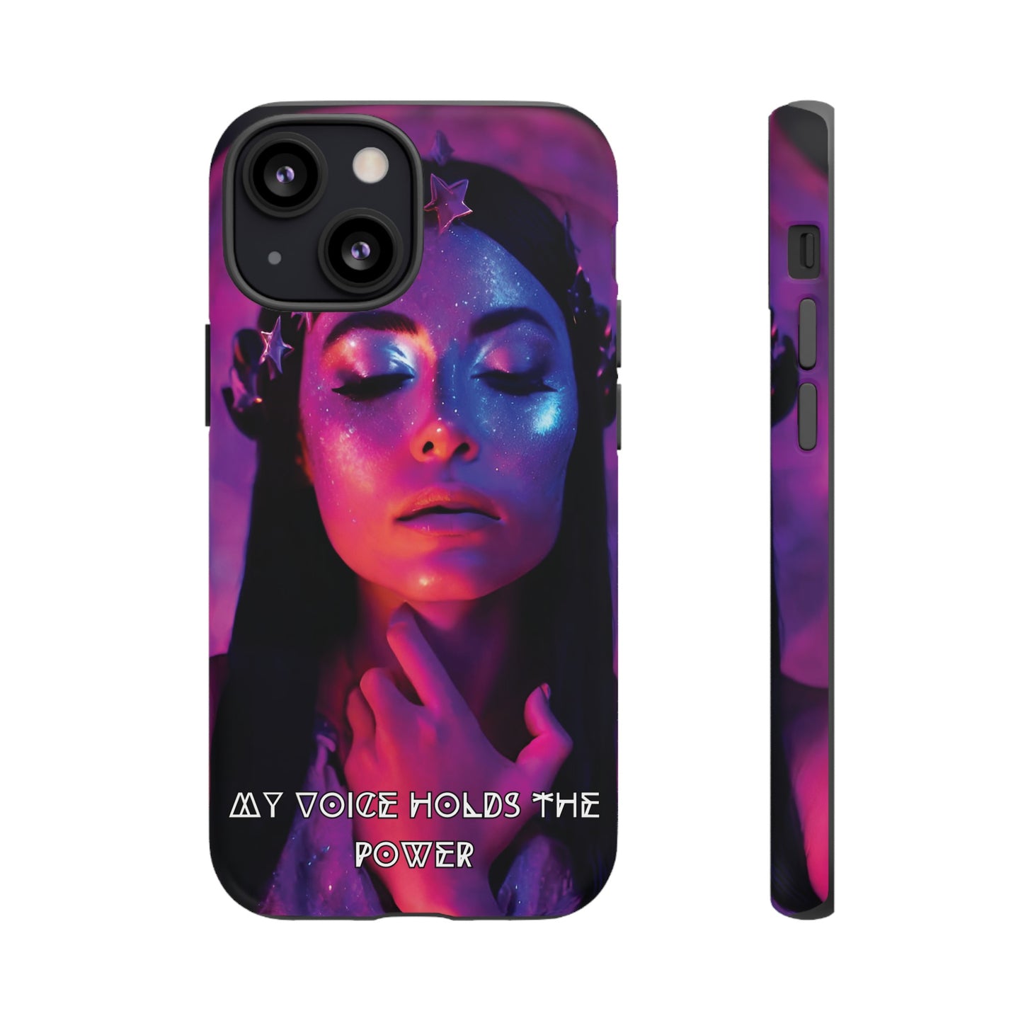 'Neon Goddess' Power Luminex Phone Case