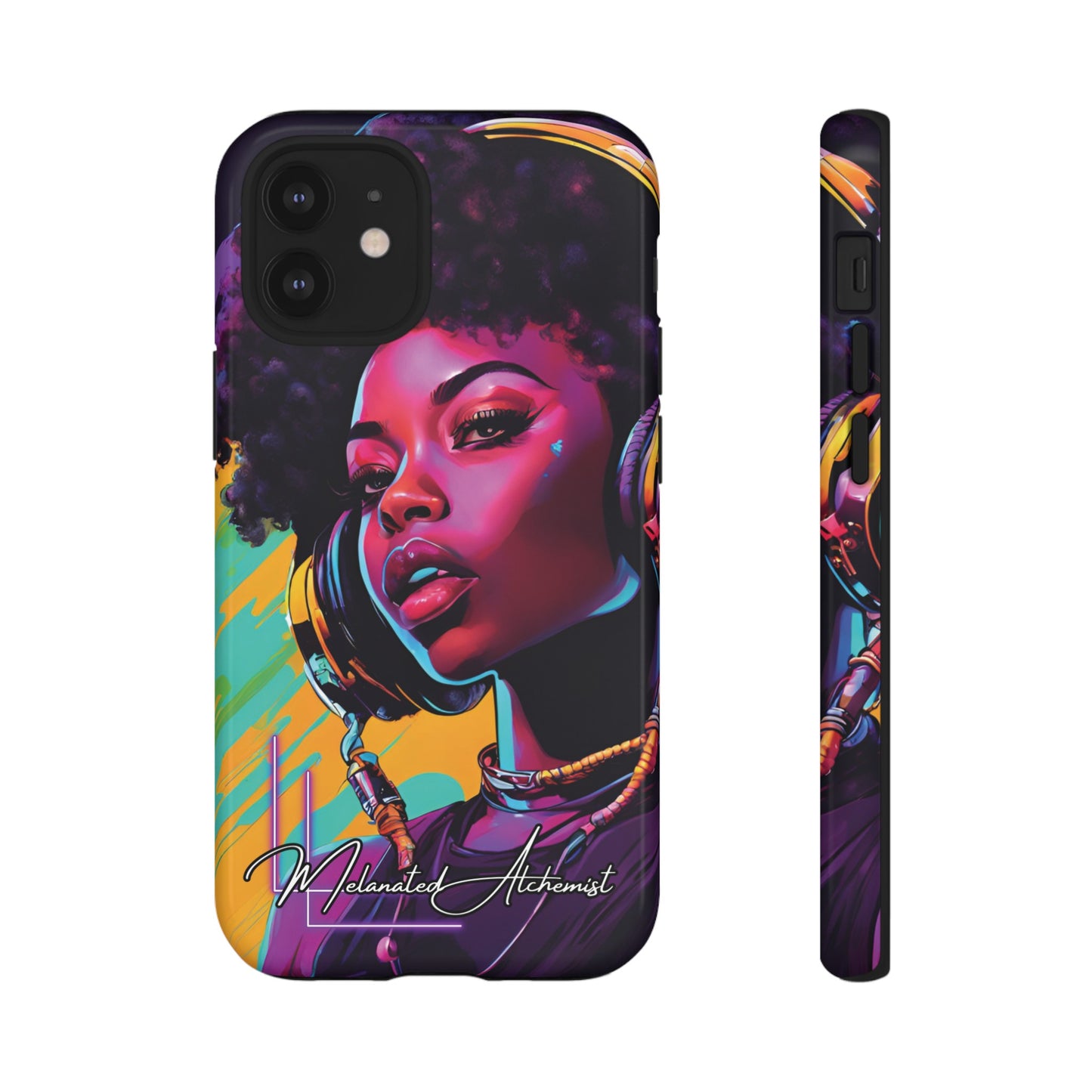 NoirAlchemy Glow - Transmute Woman Luminex Phone Case