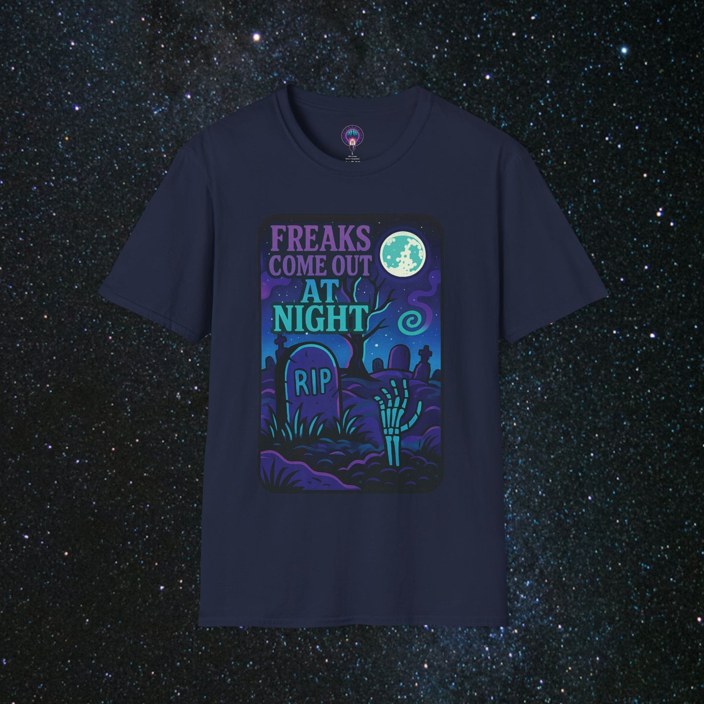 Freaks Come Out At Night Unisex Softstyle T-Shirt