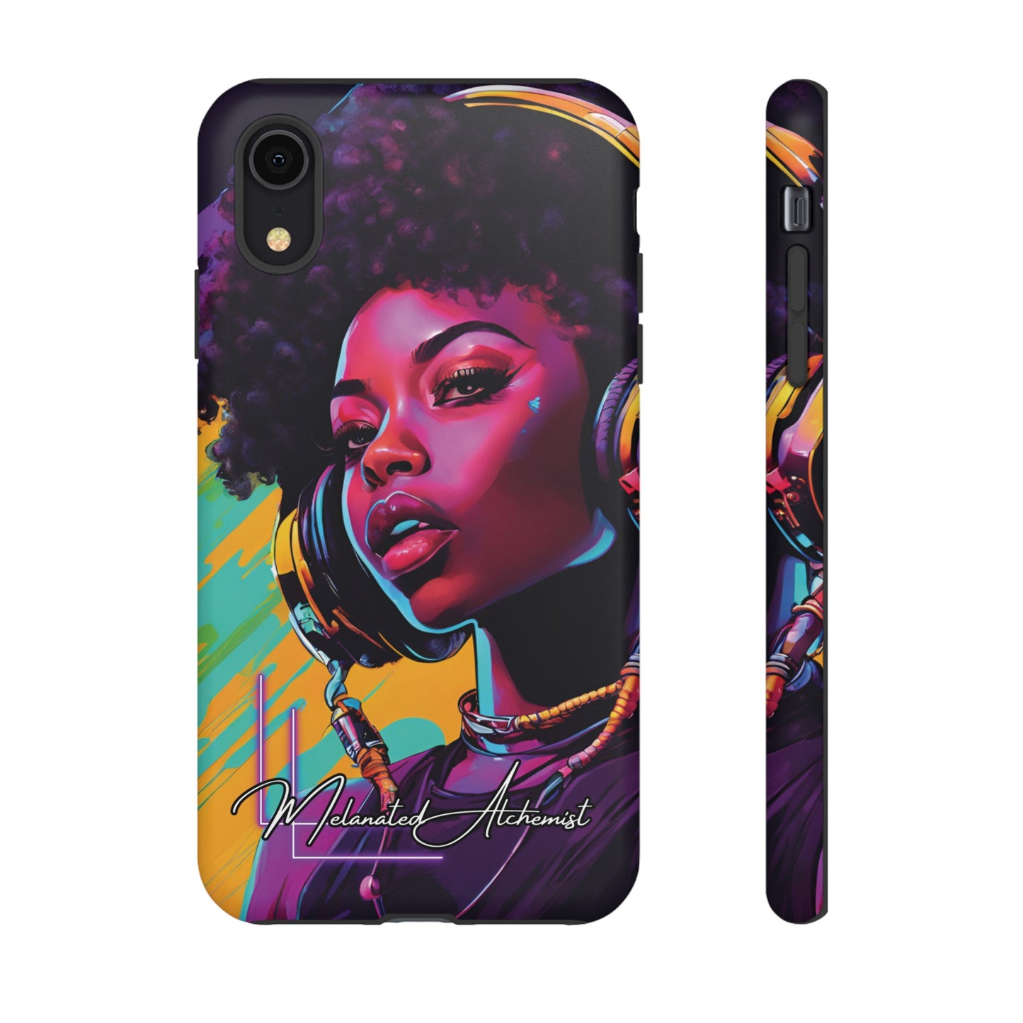 NoirAlchemy Glow - Transmute Woman Luminex Phone Case