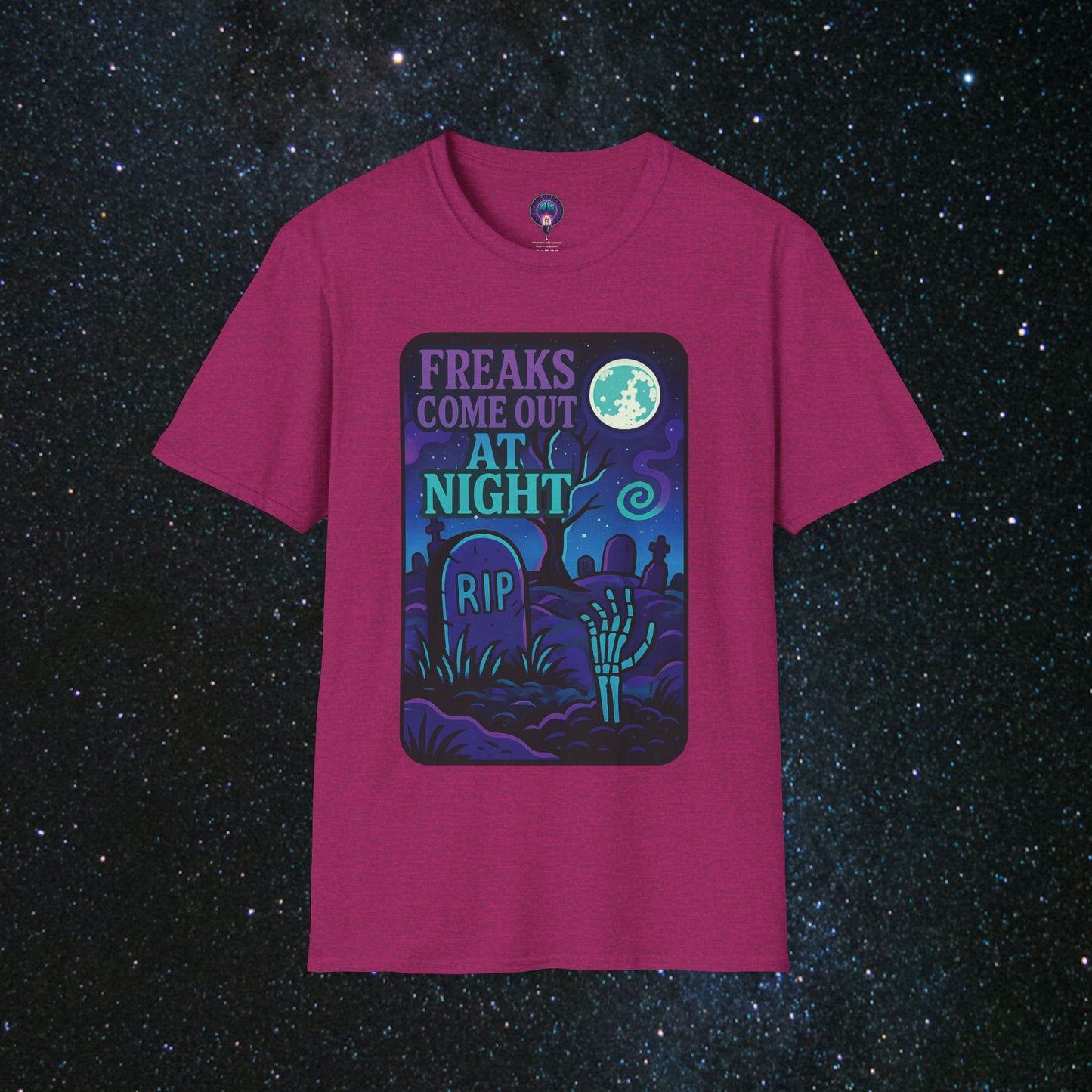 Freaks Come Out At Night Unisex Softstyle T-Shirt