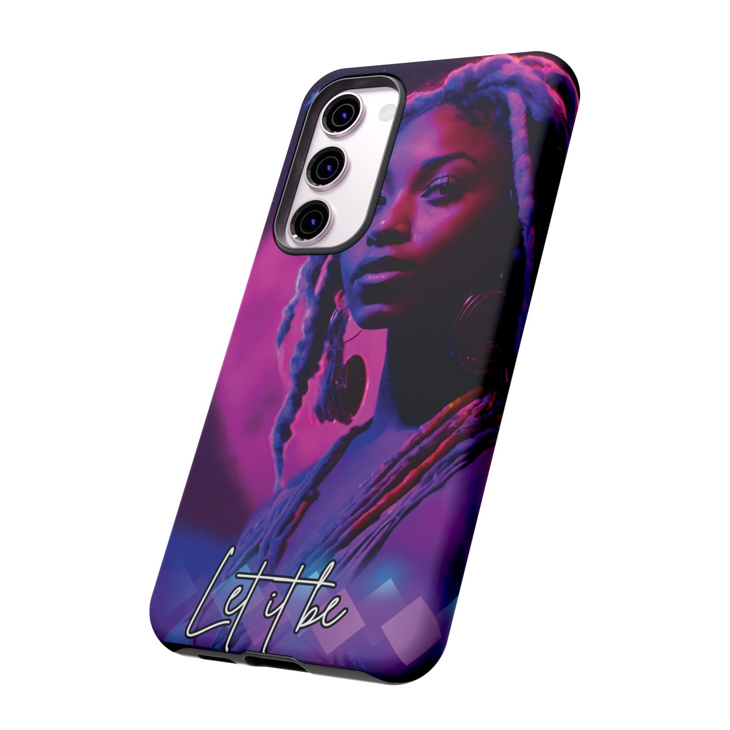 'Neon Goddess' Let it Be Luminex Phone Case