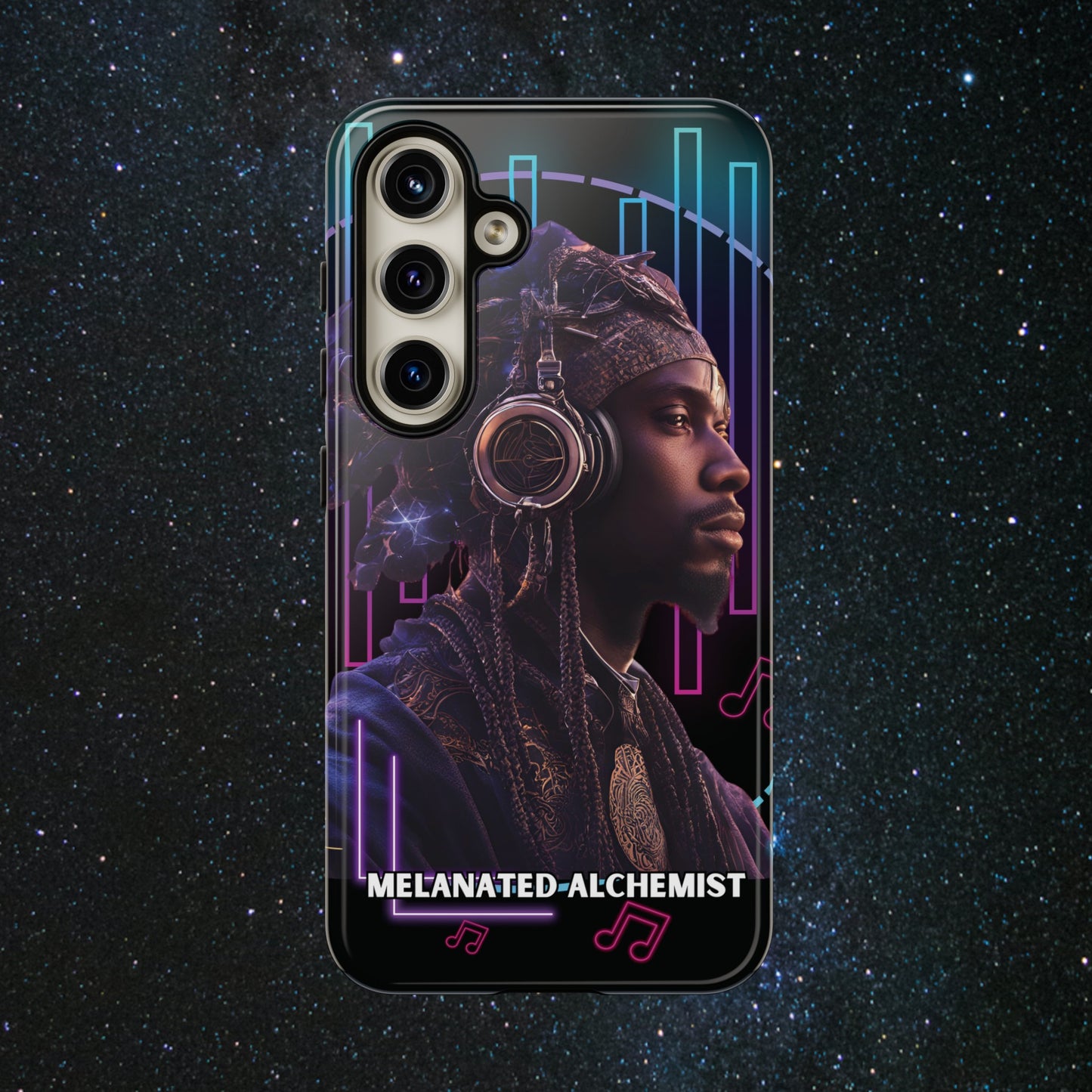 NoirAlchemy Glow - Transmute Luminex Phone Case