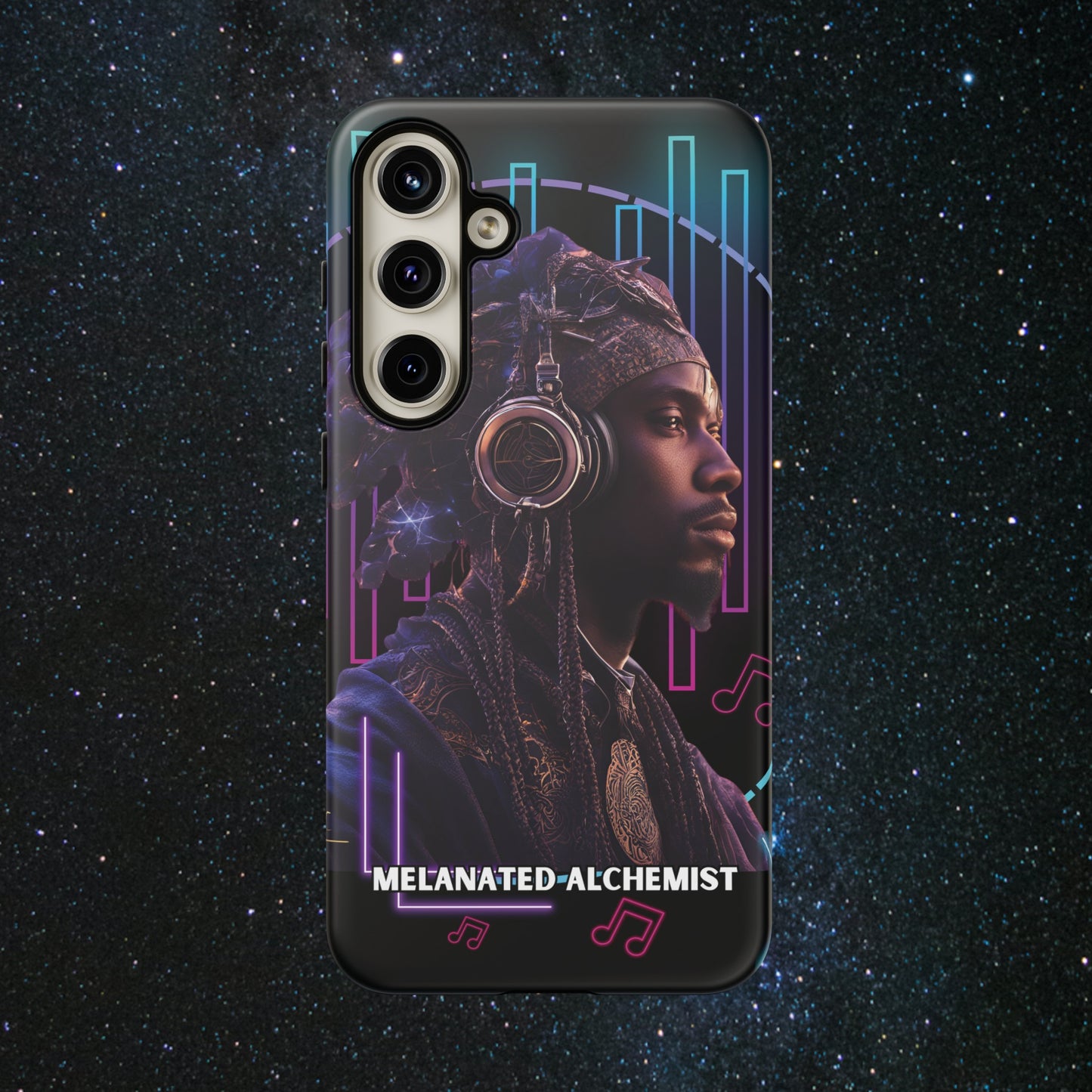 NoirAlchemy Glow - Transmute Luminex Phone Case