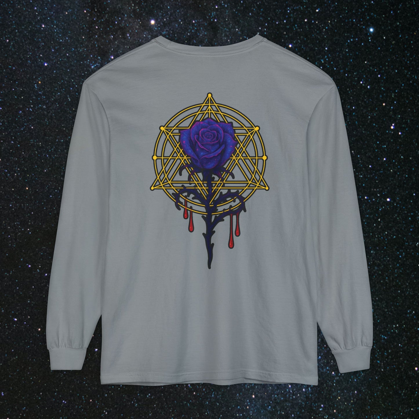 ComoGoth Rose Long Sleeve Tee
