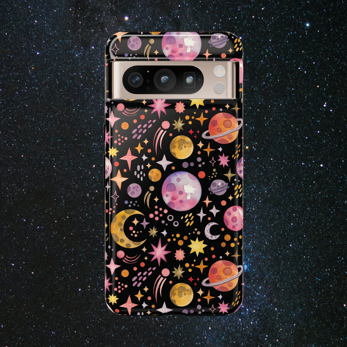 Neon Galaxy Luminex Phone Case