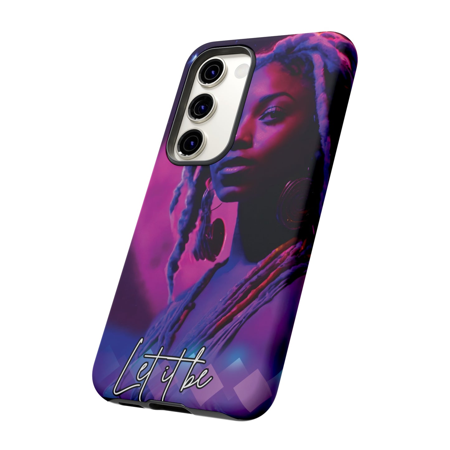 'Neon Goddess' Let it Be Luminex Phone Case