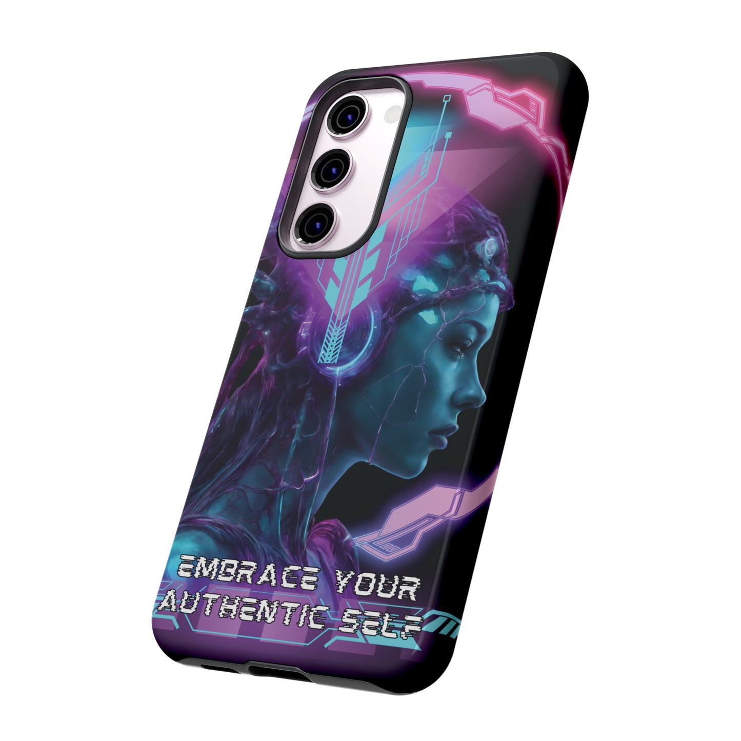 'Neon Goddess' Authentic Self Luminex Phone Case