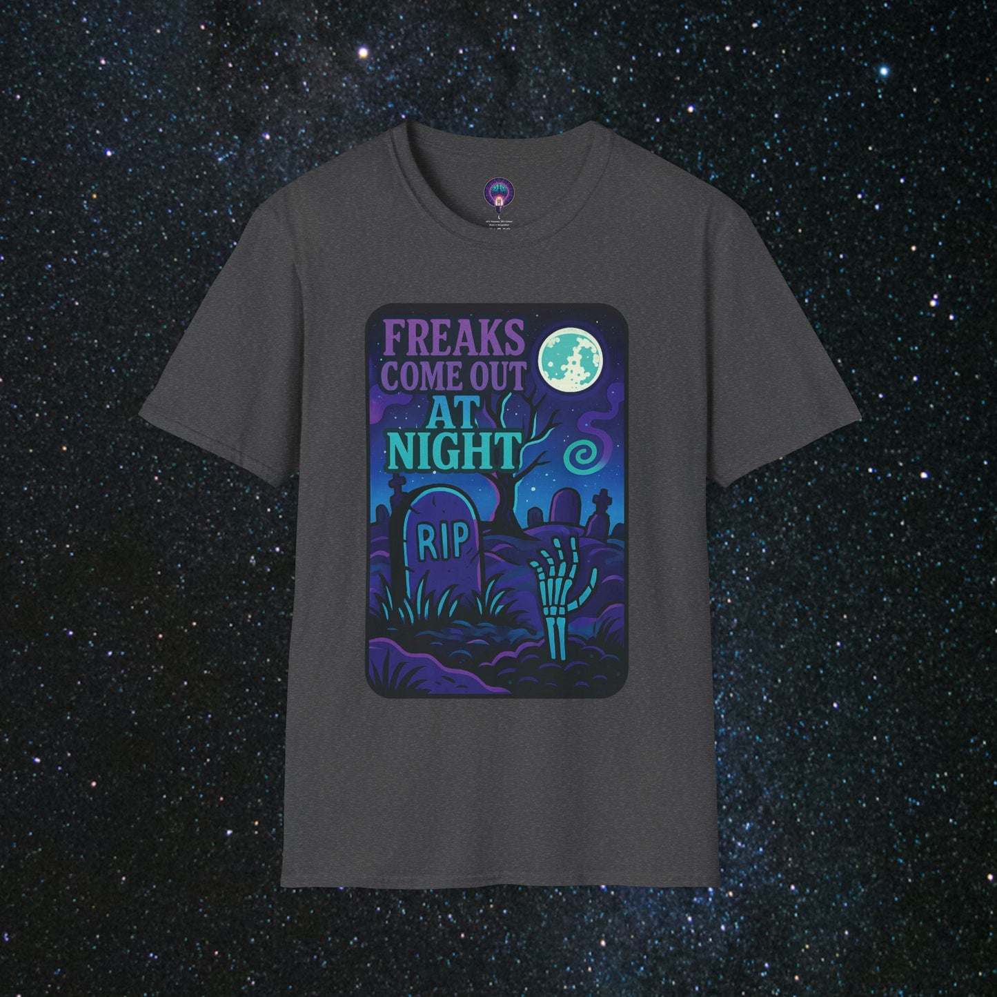Freaks Come Out At Night Unisex Softstyle T-Shirt
