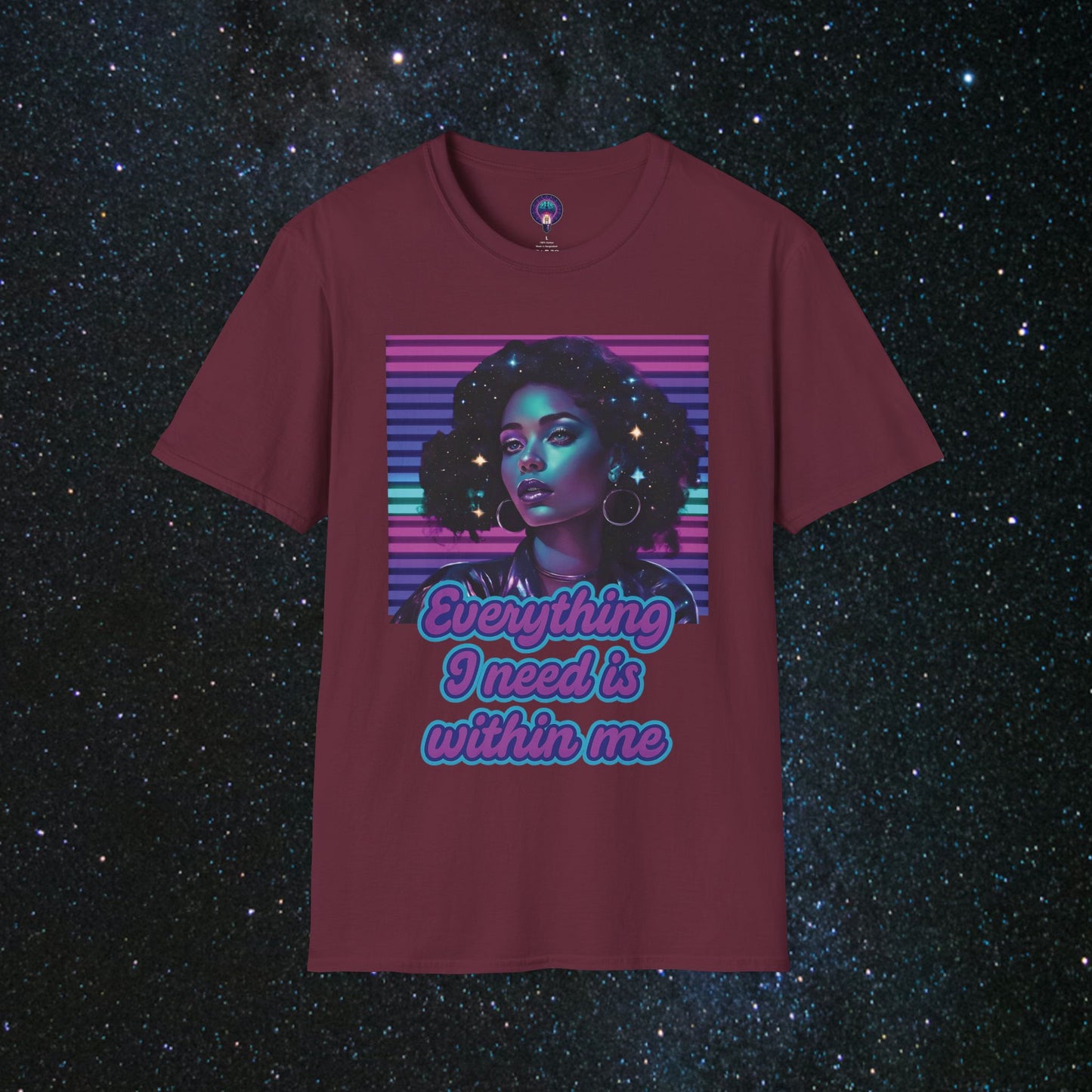 Retro Radiance Women's Softstyle T-Shirt