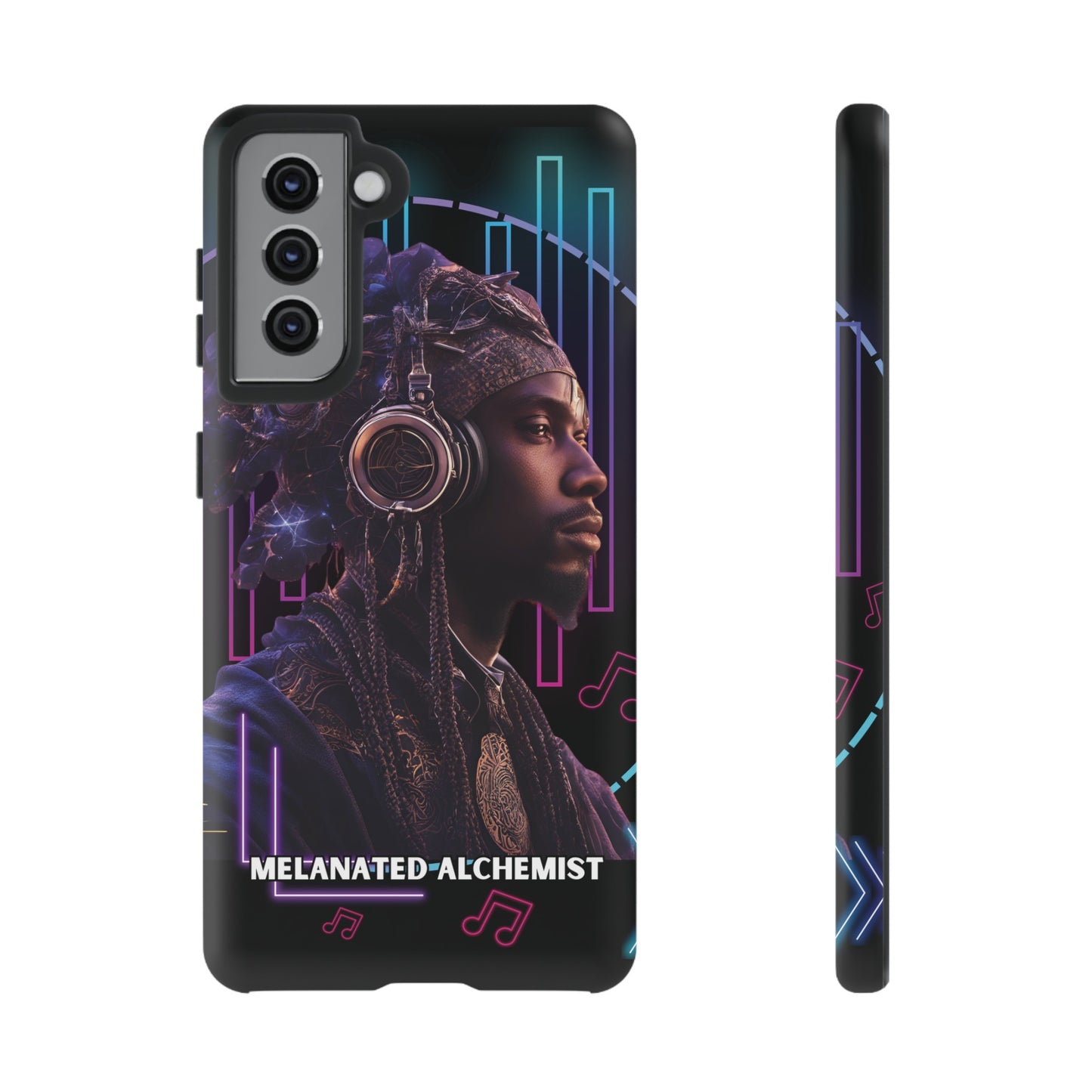 NoirAlchemy Glow - Transmute Luminex Phone Case