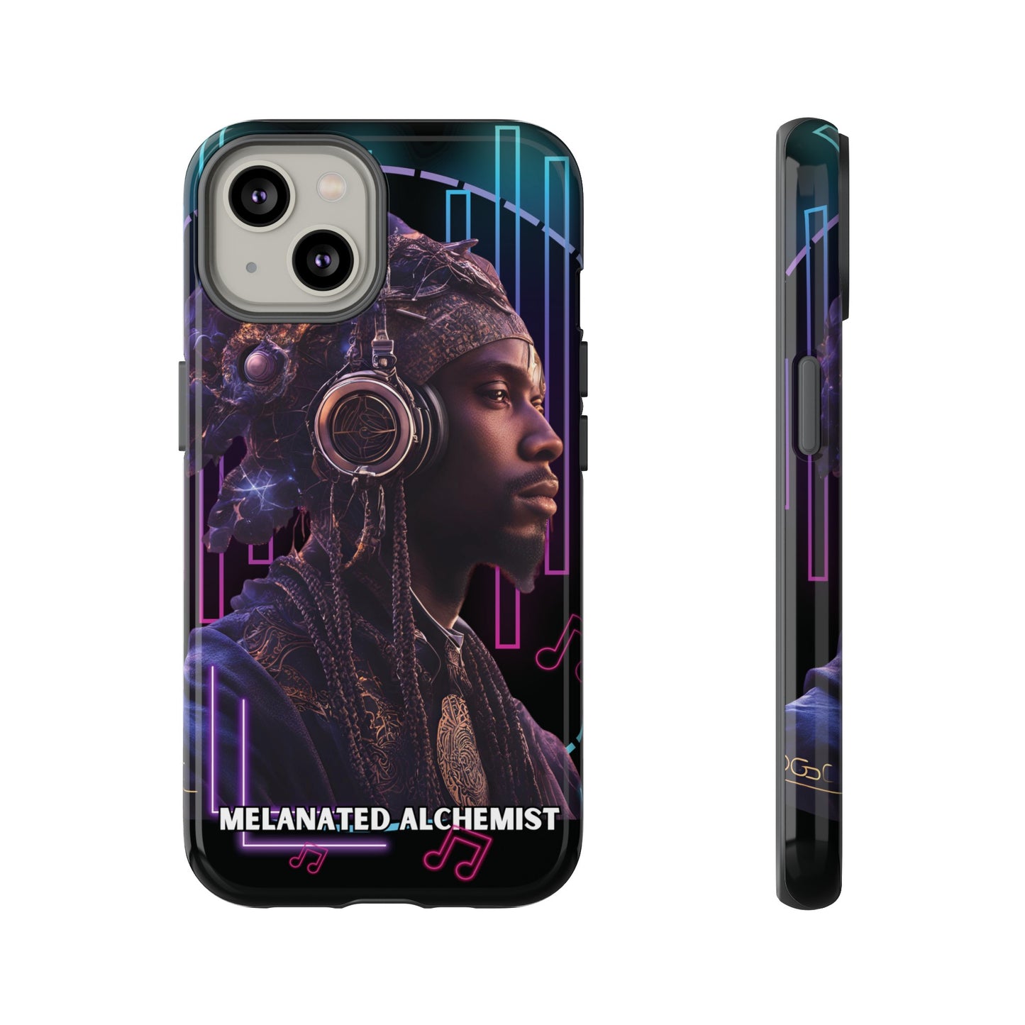 NoirAlchemy Glow - Transmute Luminex Phone Case