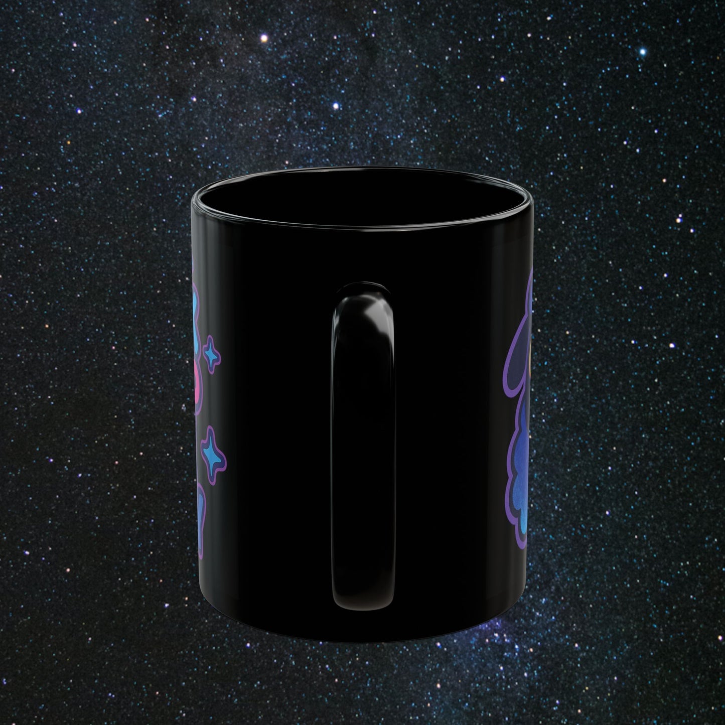 'Black Sheep' Black Mug