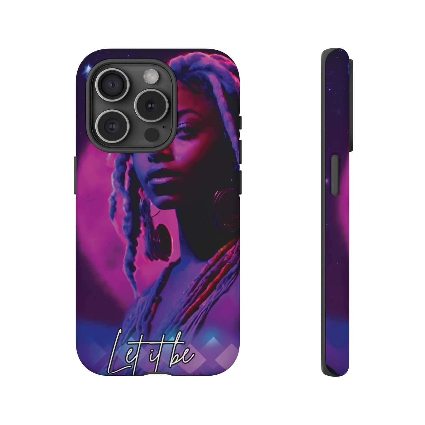 'Neon Goddess' Let it Be Luminex Phone Case