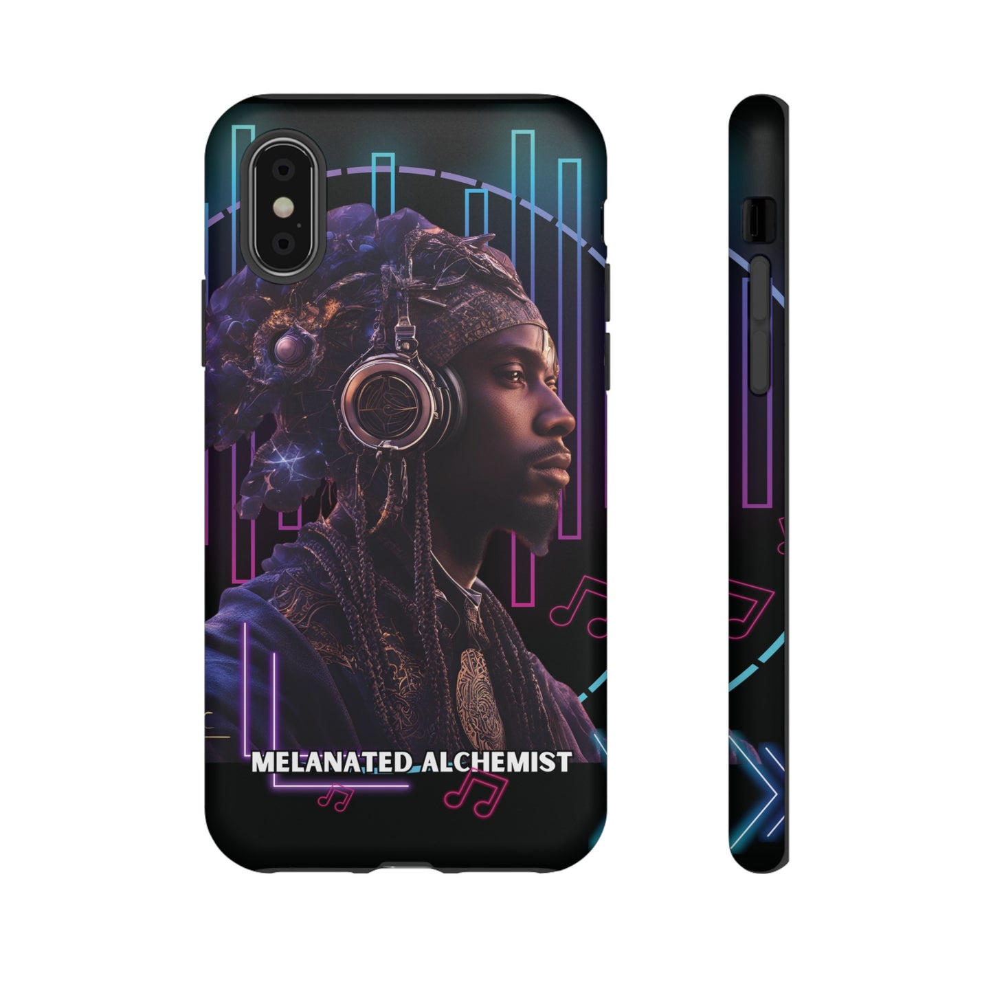 NoirAlchemy Glow - Transmute Luminex Phone Case