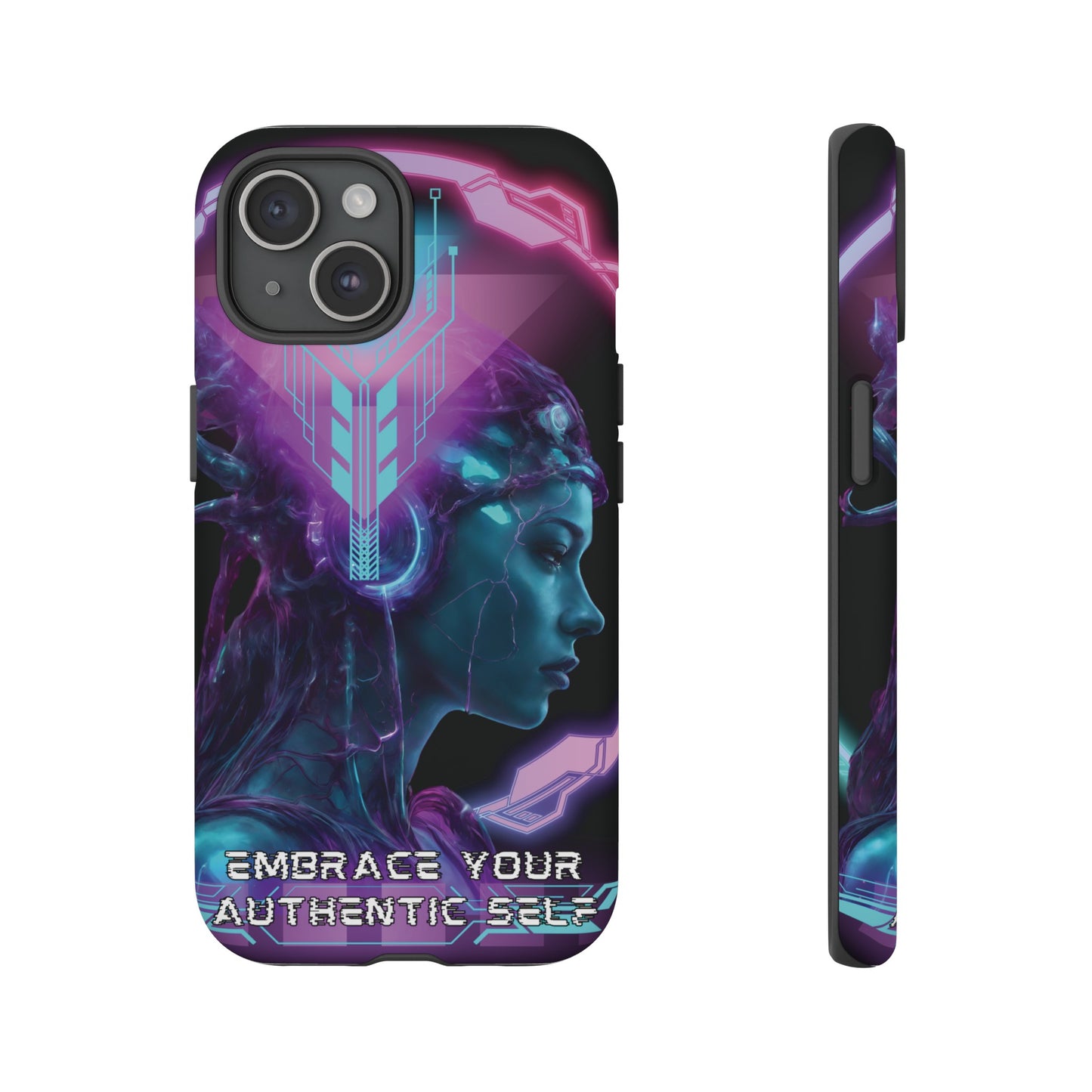 'Neon Goddess' Authentic Self Luminex Phone Case