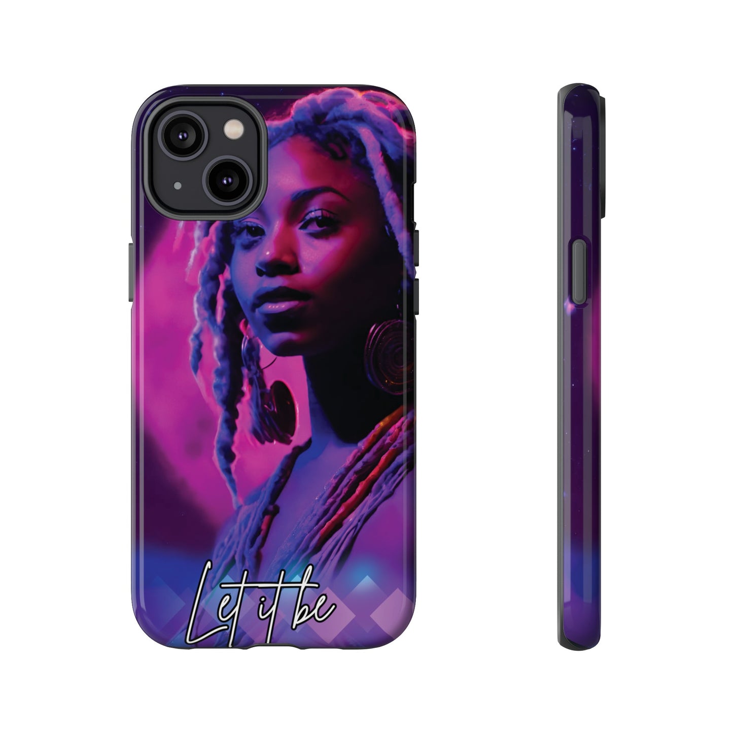 'Neon Goddess' Let it Be Luminex Phone Case
