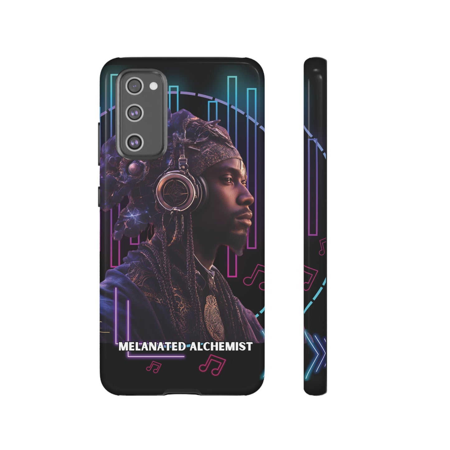 NoirAlchemy Glow - Transmute Luminex Phone Case