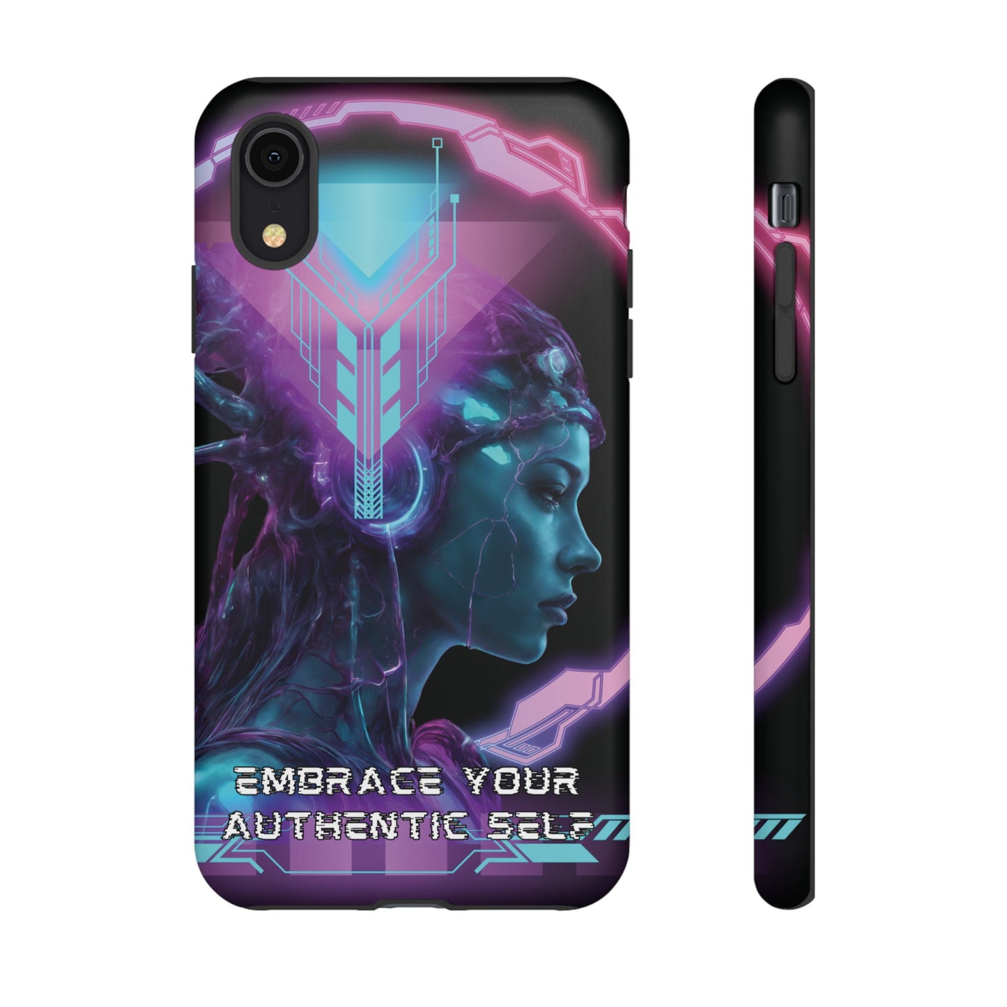 'Neon Goddess' Authentic Self Luminex Phone Case