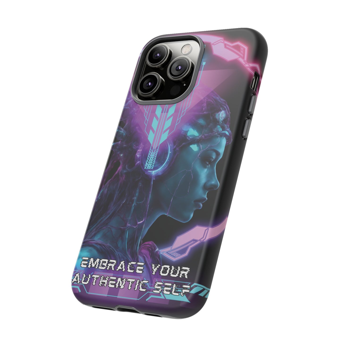 'Neon Goddess' Authentic Self Luminex Phone Case