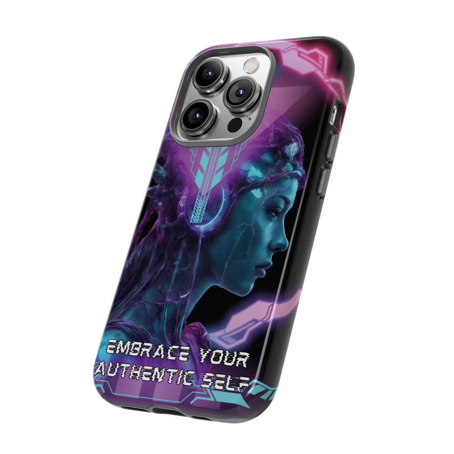 'Neon Goddess' Authentic Self Luminex Phone Case