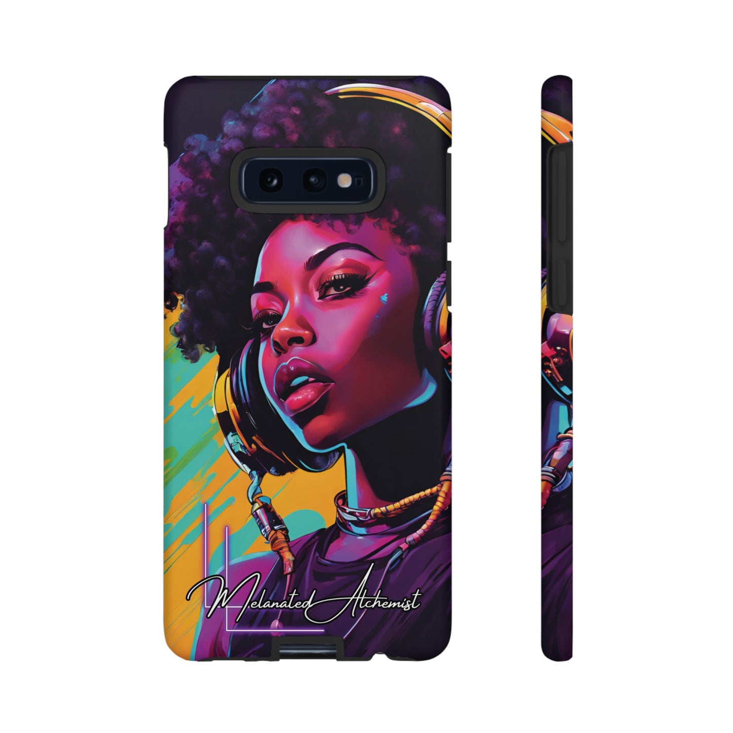 NoirAlchemy Glow - Transmute Woman Luminex Phone Case