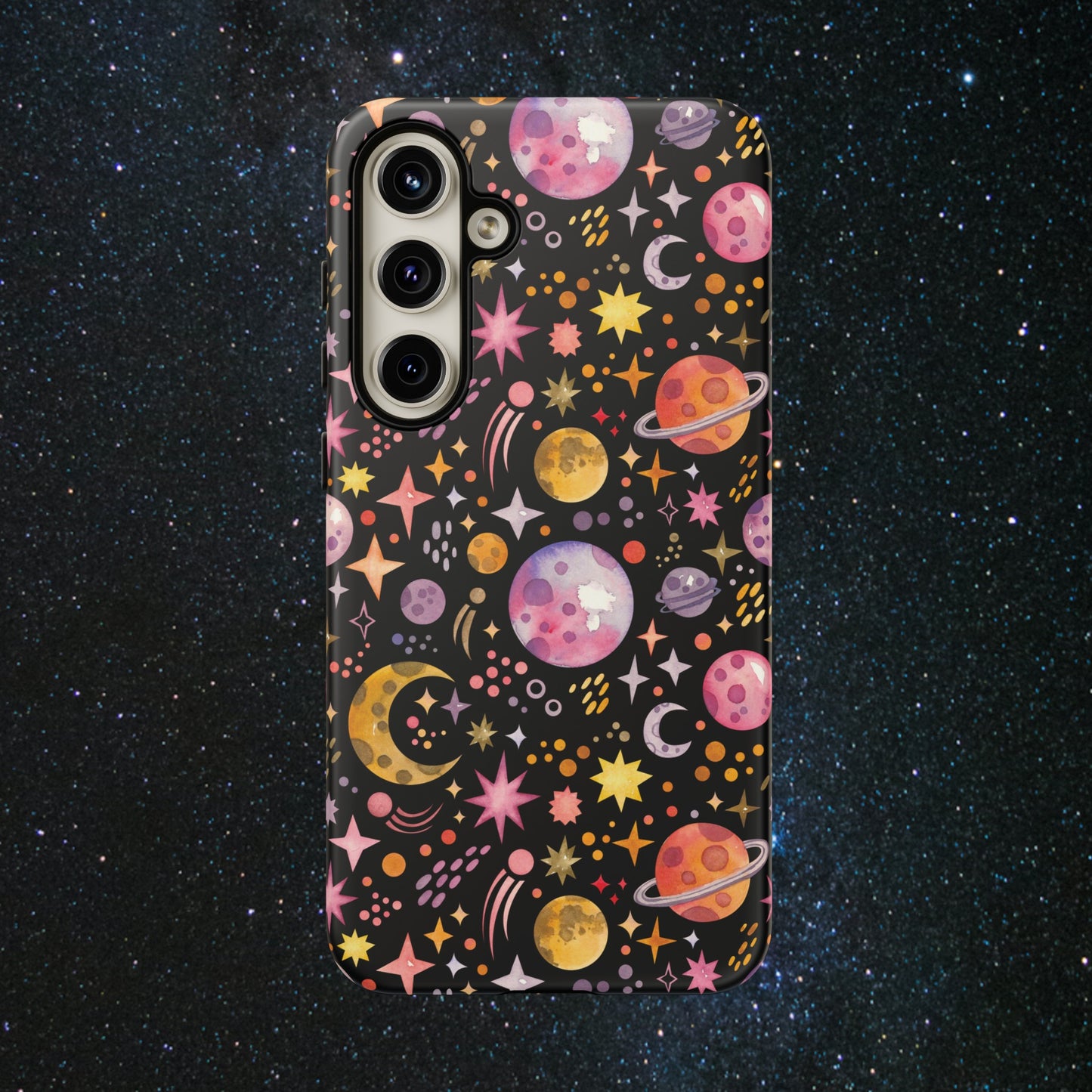Neon Galaxy Luminex Phone Case
