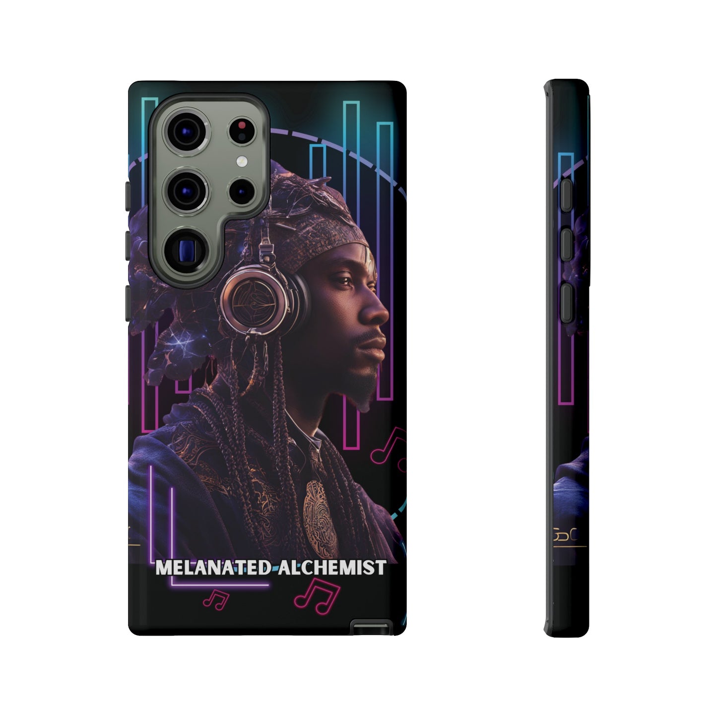 NoirAlchemy Glow - Transmute Luminex Phone Case
