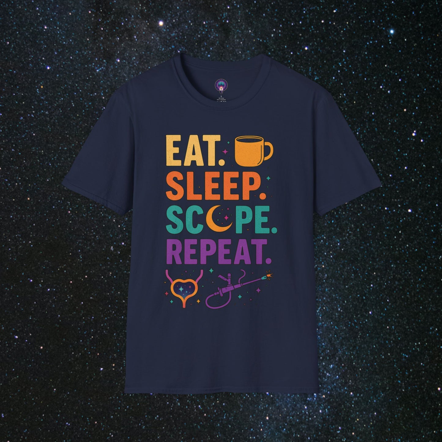 Eat. Sleep. Scope. Repeat Softstyle T-Shirt