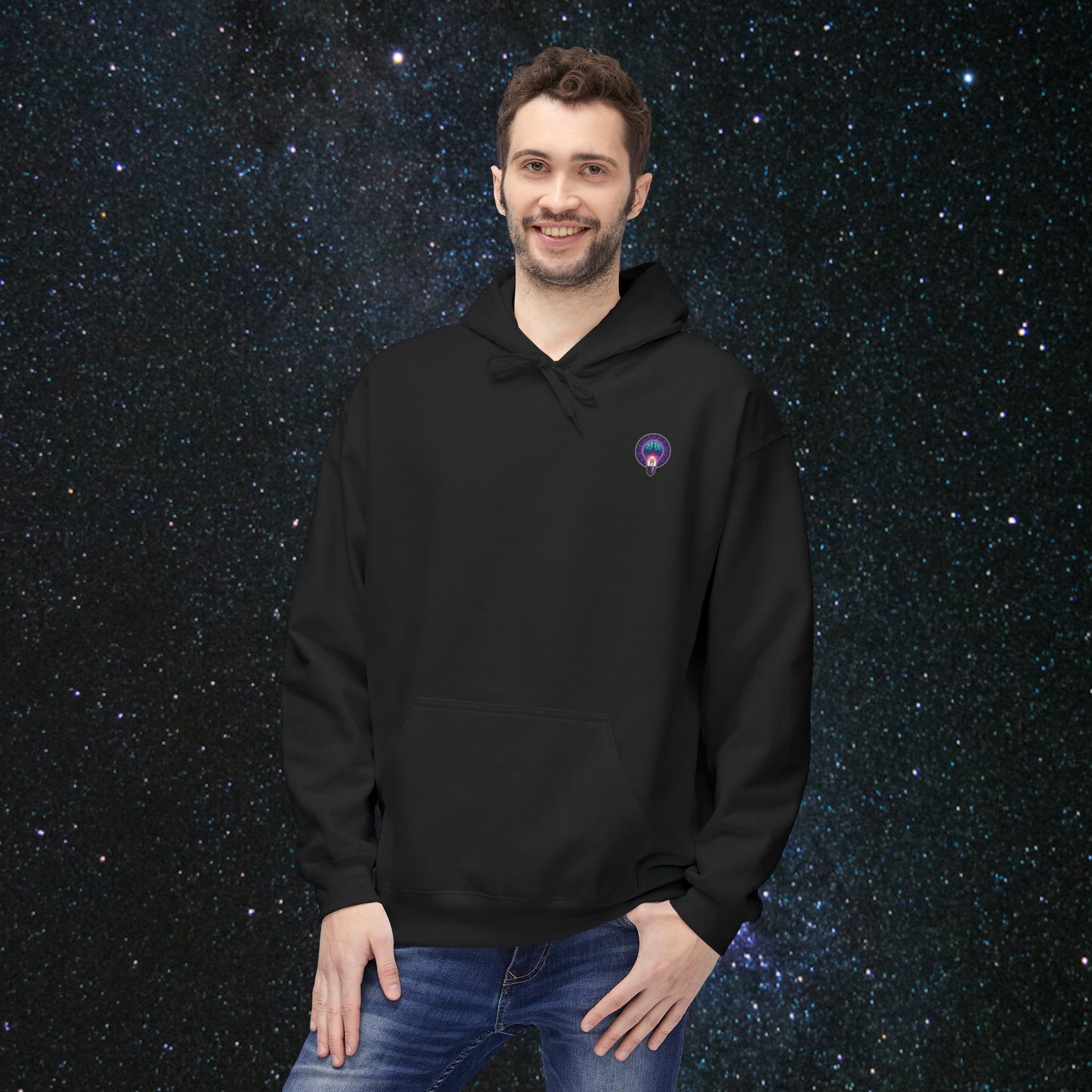 Ethereal Skull & Rose Hoodie