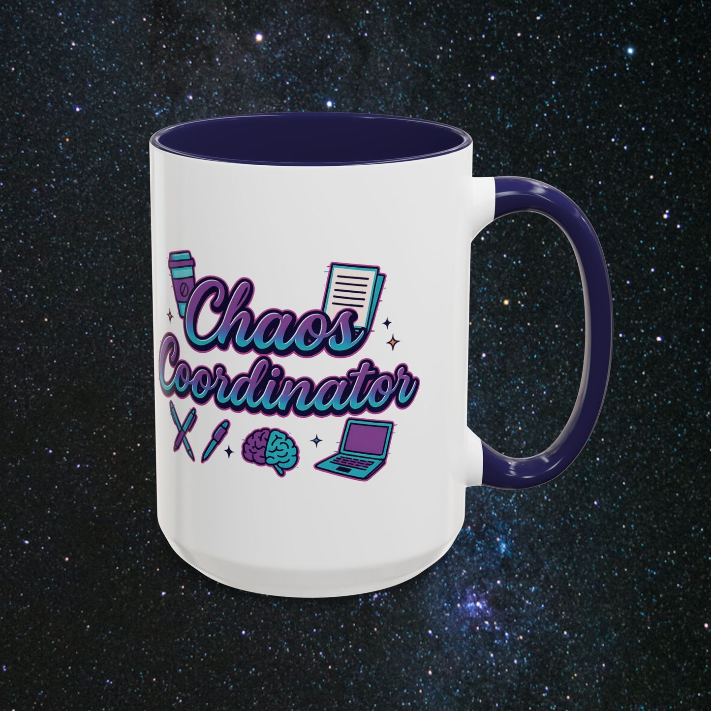 Chaos Coordinator Accent Coffee Mug