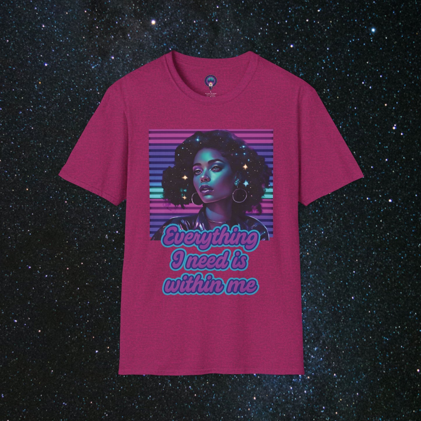 Retro Radiance Women's Softstyle T-Shirt