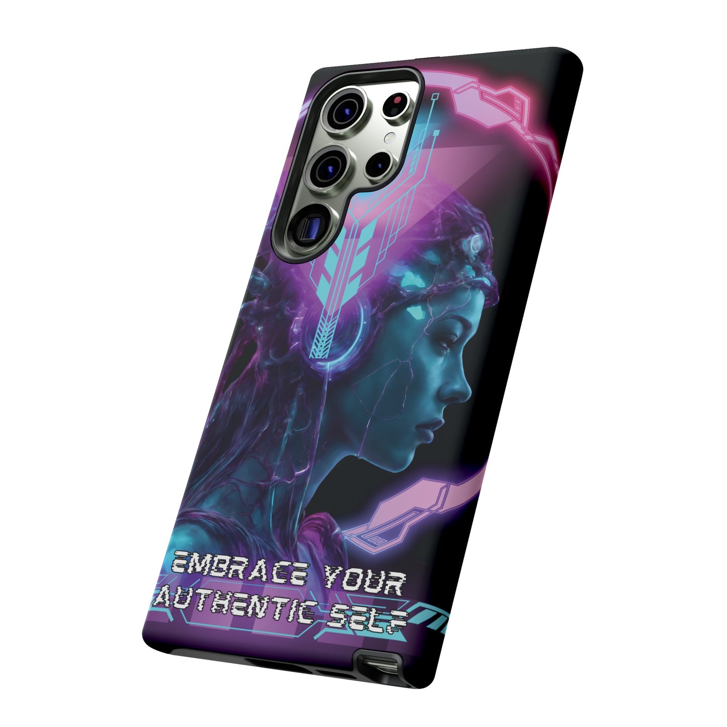 'Neon Goddess' Authentic Self Luminex Phone Case