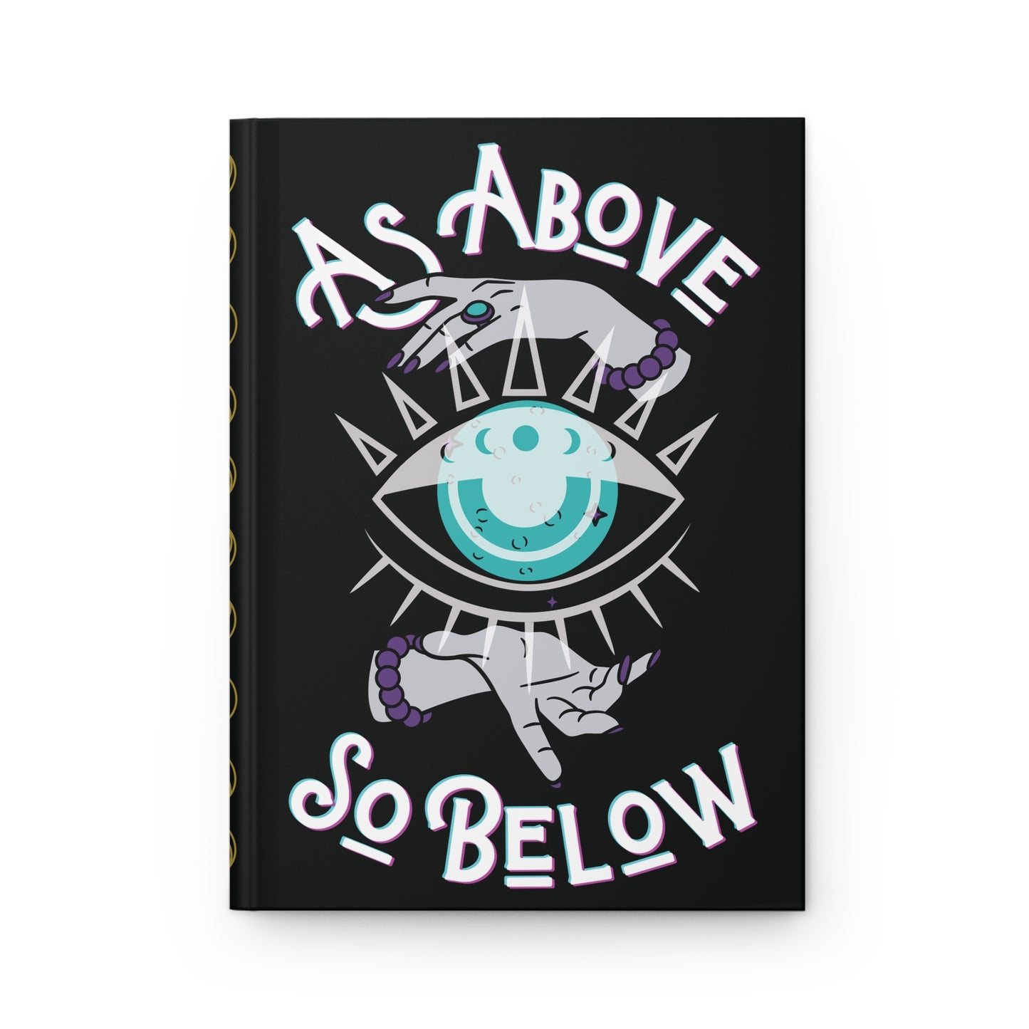 As Above, So Below Spiral Notebook