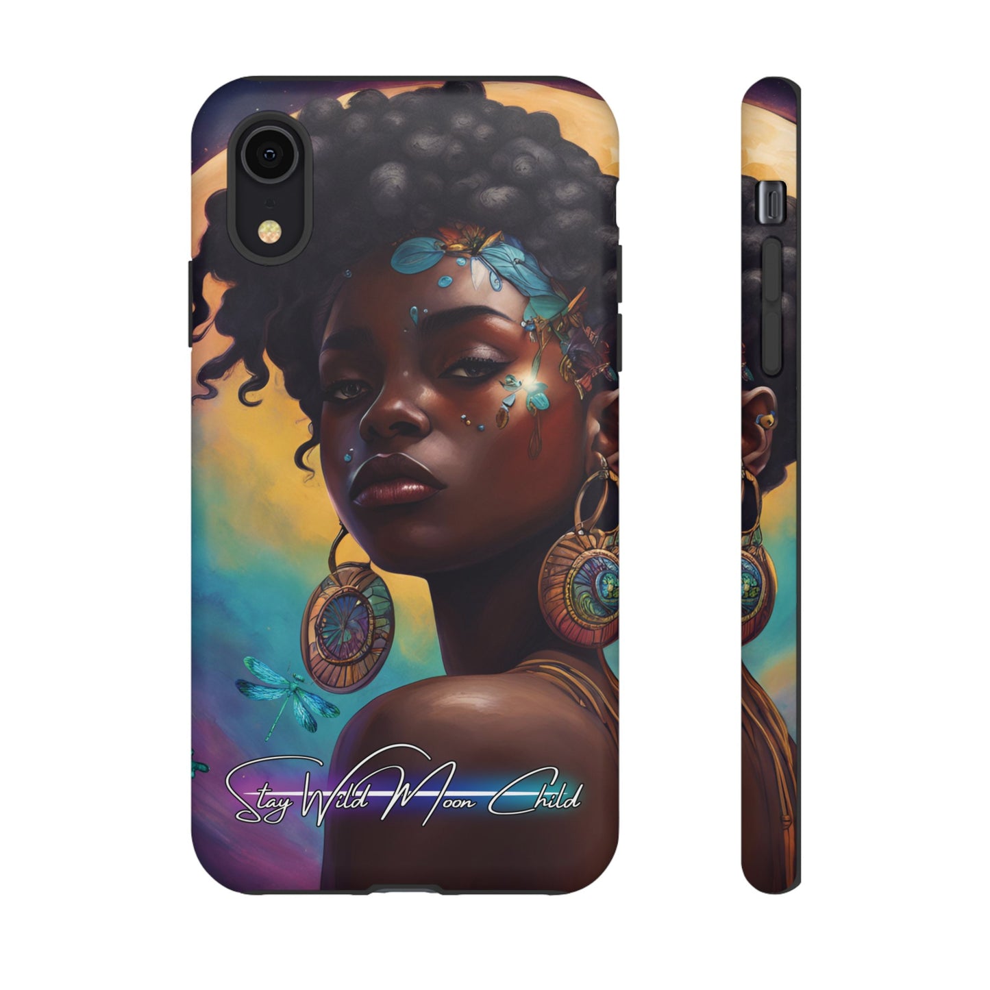 Stay Wild Moon Child - Noir Luminex Phone Case